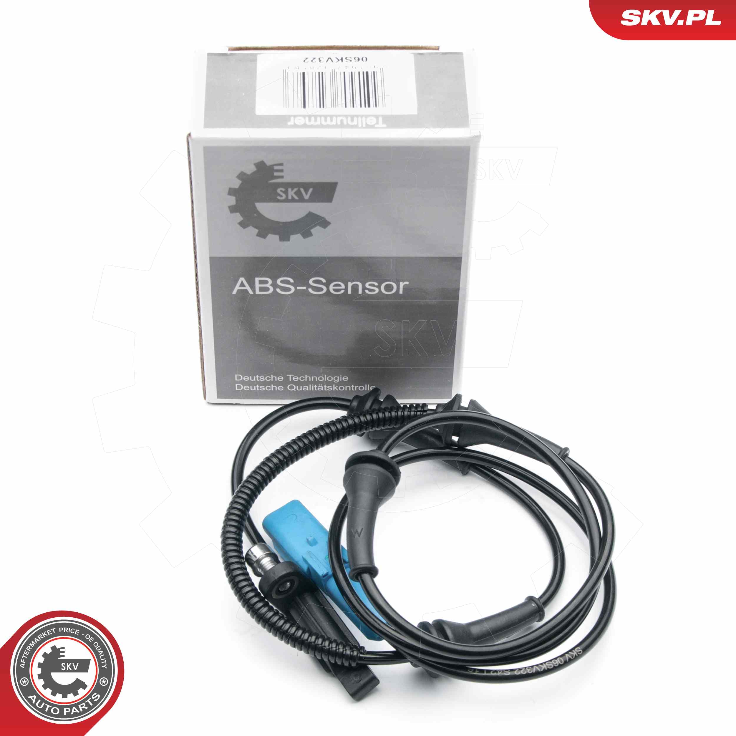 ESEN SKV ABS Sensor 06skv322 foraksel for PEUGEOT