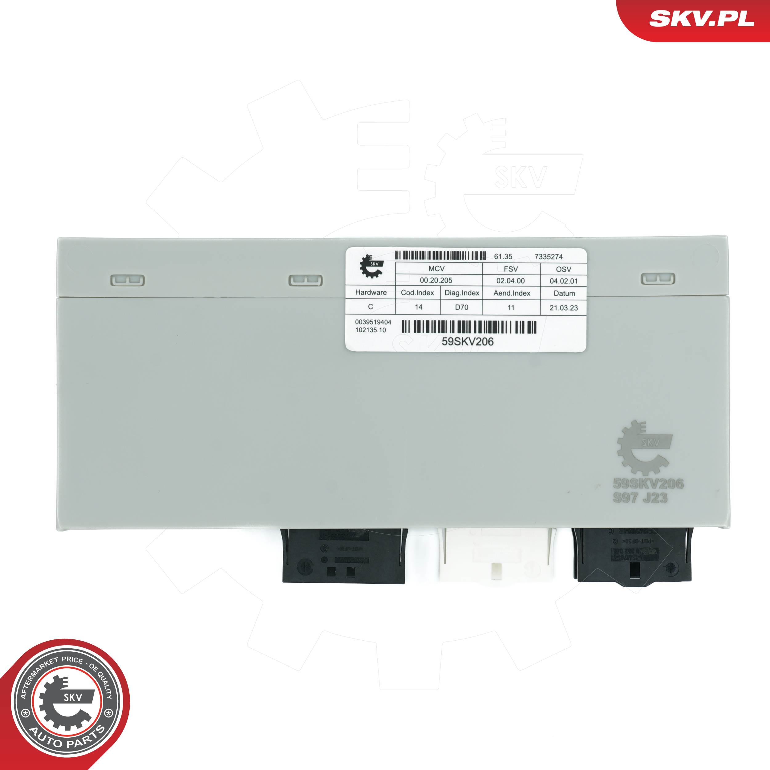 ESEN SKV Styreenhed, belysning 59skv206 for BMW