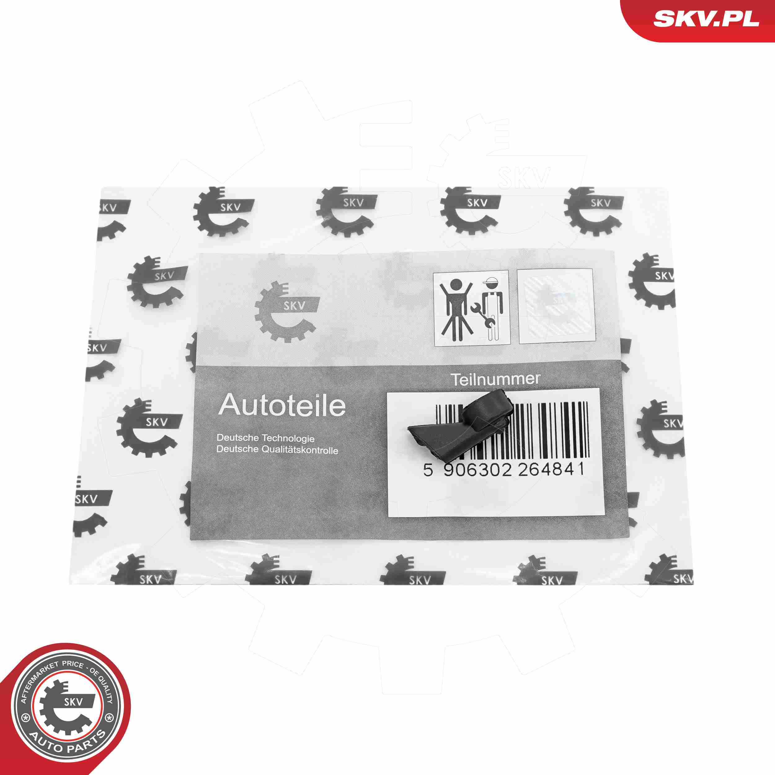 ESEN SKV Vaskedyse, forrudevisker/vasker 15skv200 bag for VAG