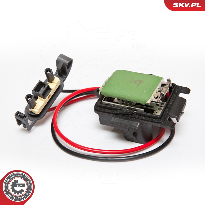 ESEN SKV Modstand, kabineventilator 95skv037 for OPEL GENERAL MOTORS RENAULT