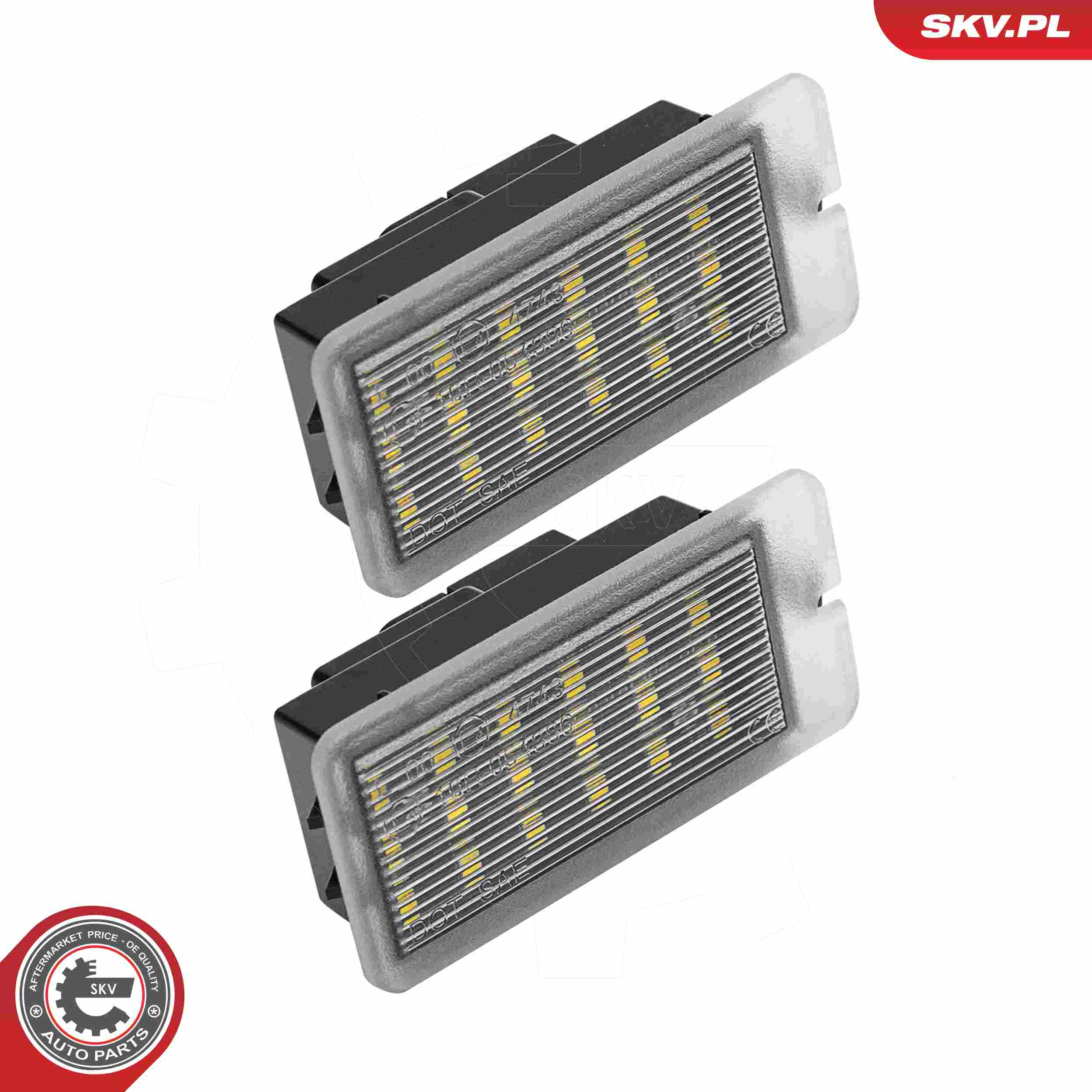 ESEN SKV Bagagerumslys 72skv496 for NISSAN RENAULT