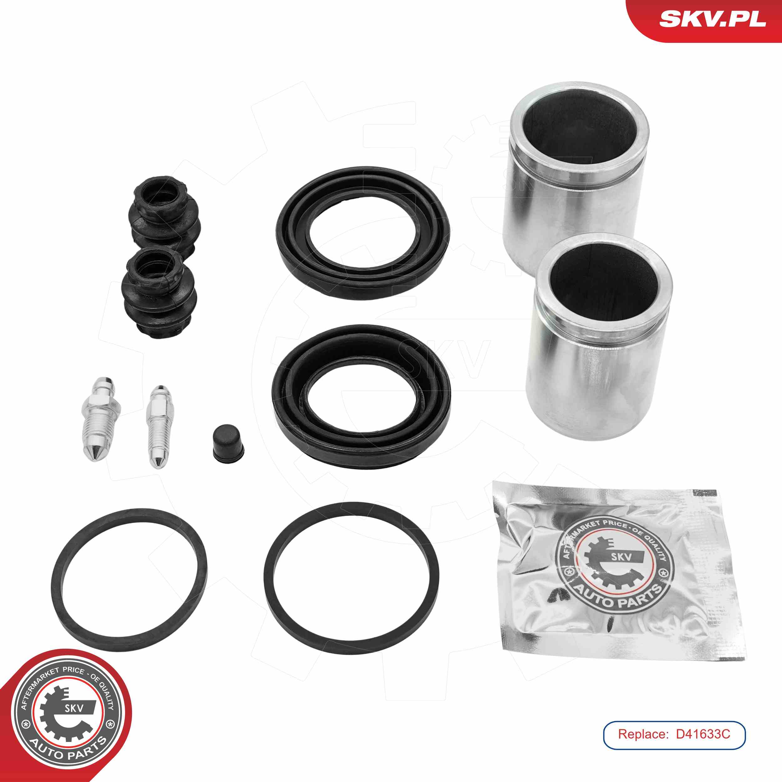ESEN SKV Rep.sæt, bremsekaliper 91skv048 foraksel for OPEL RENAULT FIAT / LANCIA PEUGEOT CITROËN NISSAN
