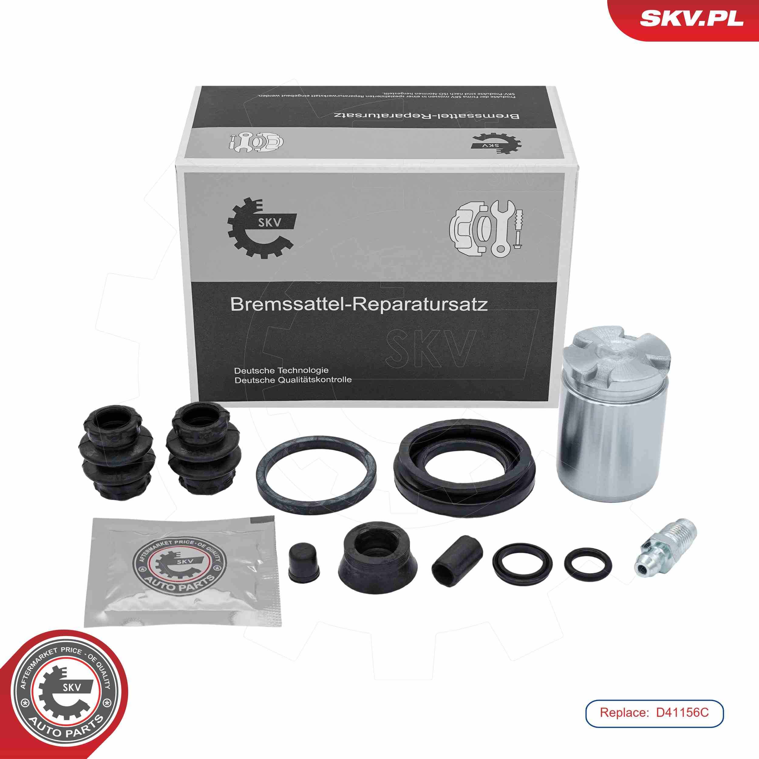 ESEN SKV Rep.sæt, bremsekaliper 91skv080 bagaksel for RENAULT SEAT VAG SKODA NISSAN TOYOTA KIA