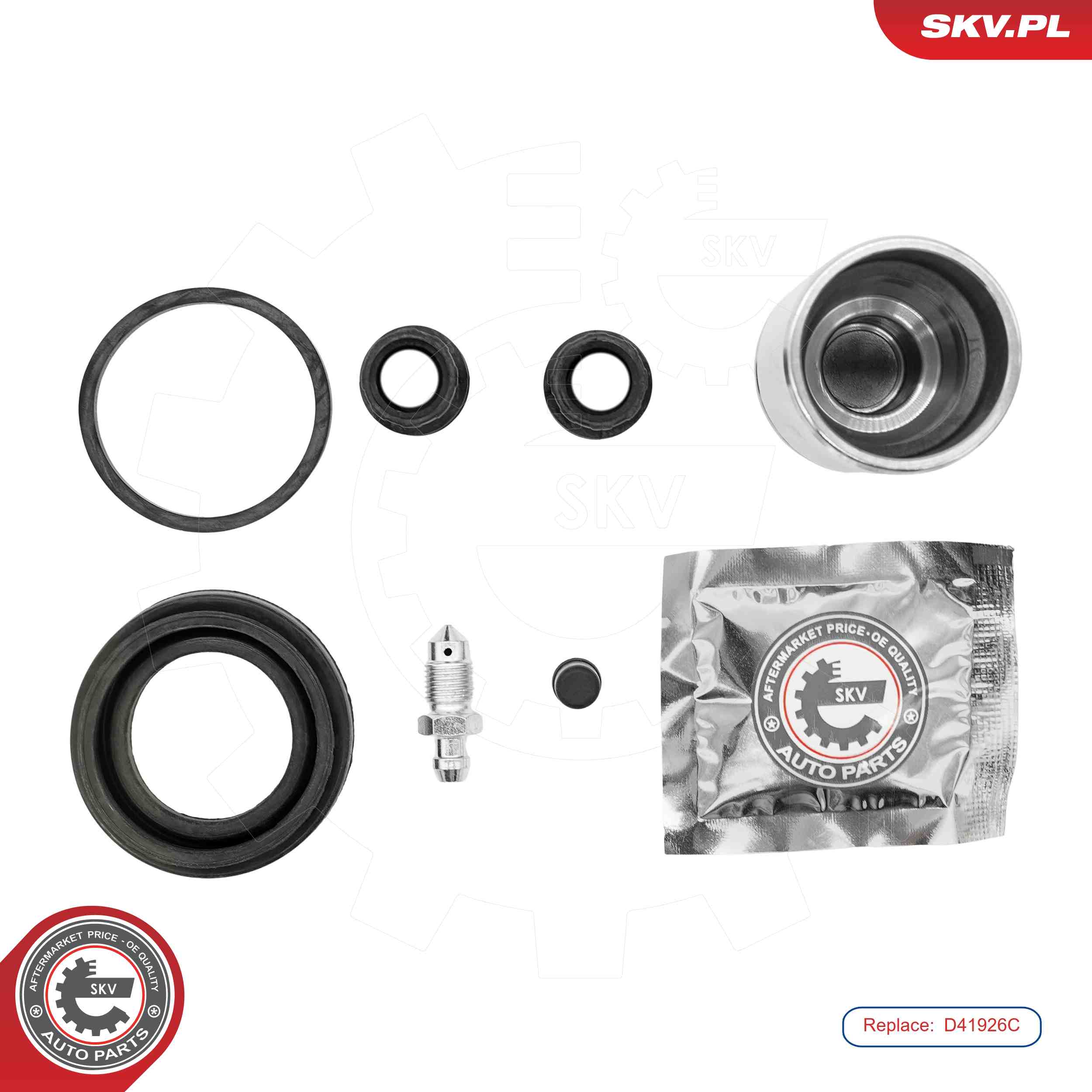 ESEN SKV Rep.sæt, bremsekaliper 91skv056 bagaksel for OPEL GENERAL MOTORS FIAT ALFA ROMEO VAG