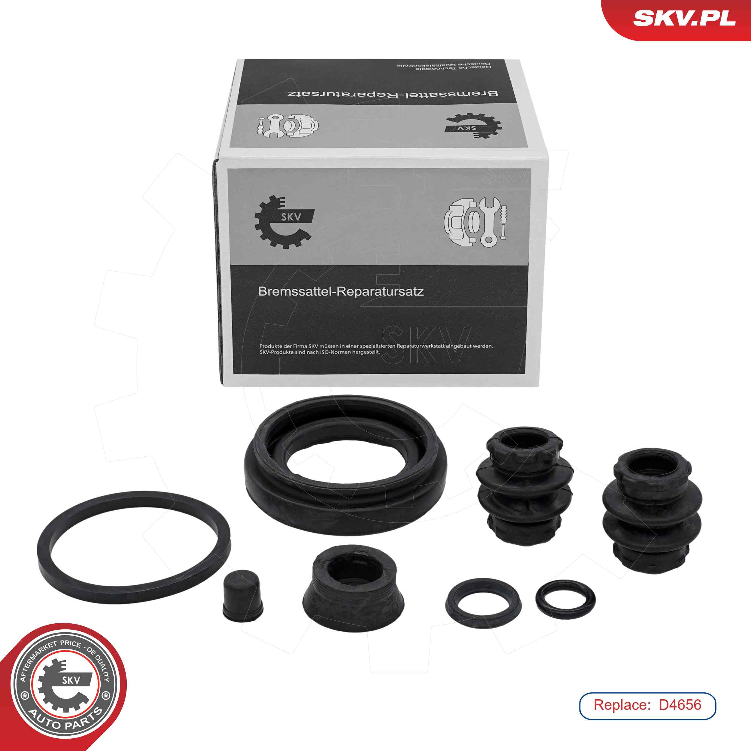 ESEN SKV Rep.sæt, bremsekaliper 91skv003 bagaksel for SEAT