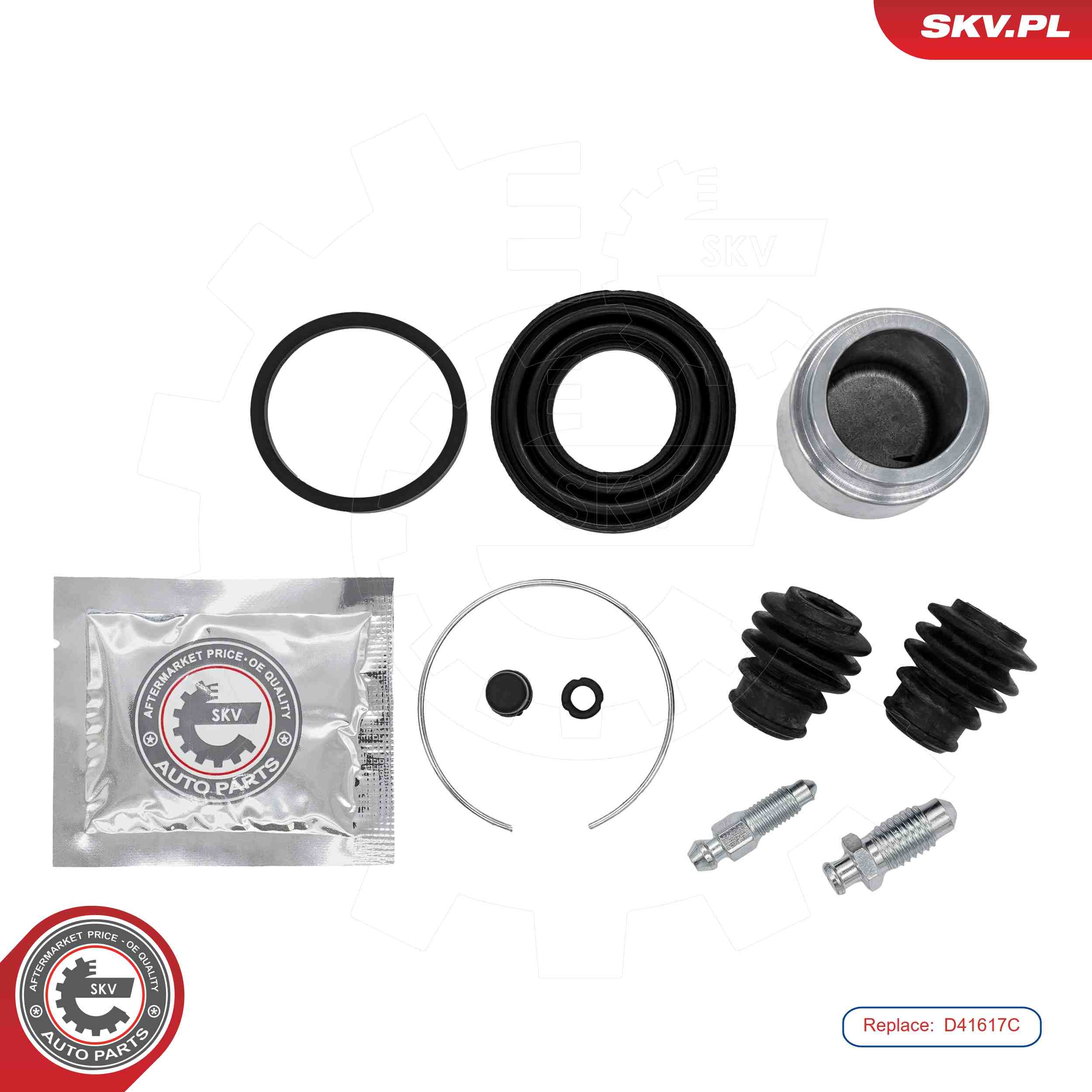 ESEN SKV Rep.sæt, bremsekaliper 91skv458 bagaksel for OPEL PONTIAC MITSUBISHI SUBARU