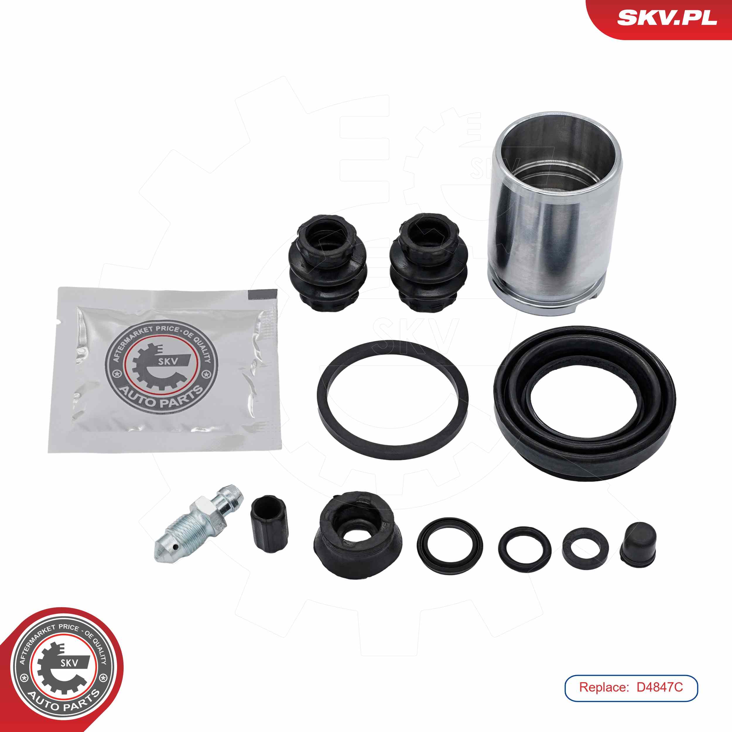 ESEN SKV Rep.sæt, bremsekaliper 91skv032 bagaksel for OPEL VAUXHALL
