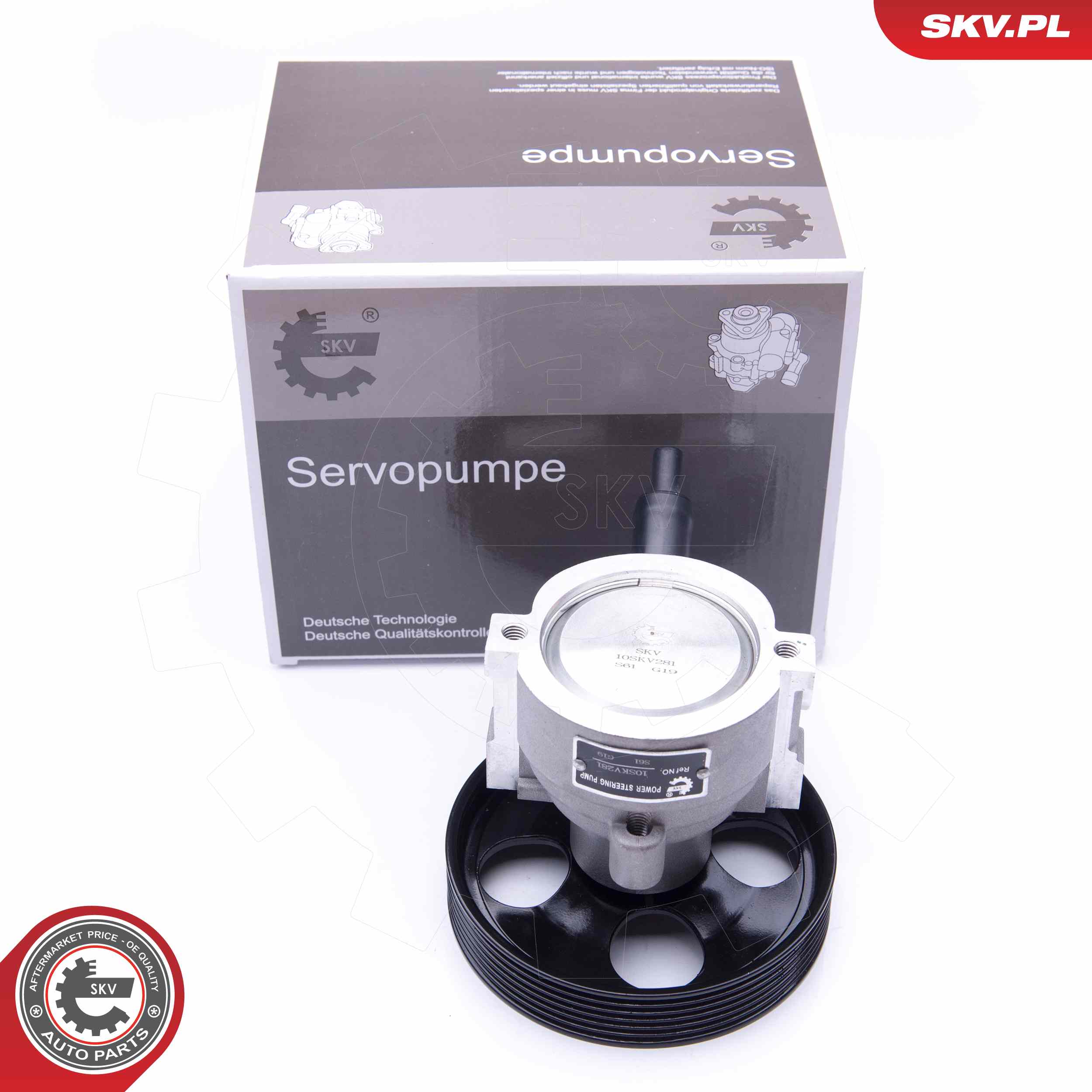 ESEN SKV Hydraulikpumpe, styresystem 10skv281 for SAAB