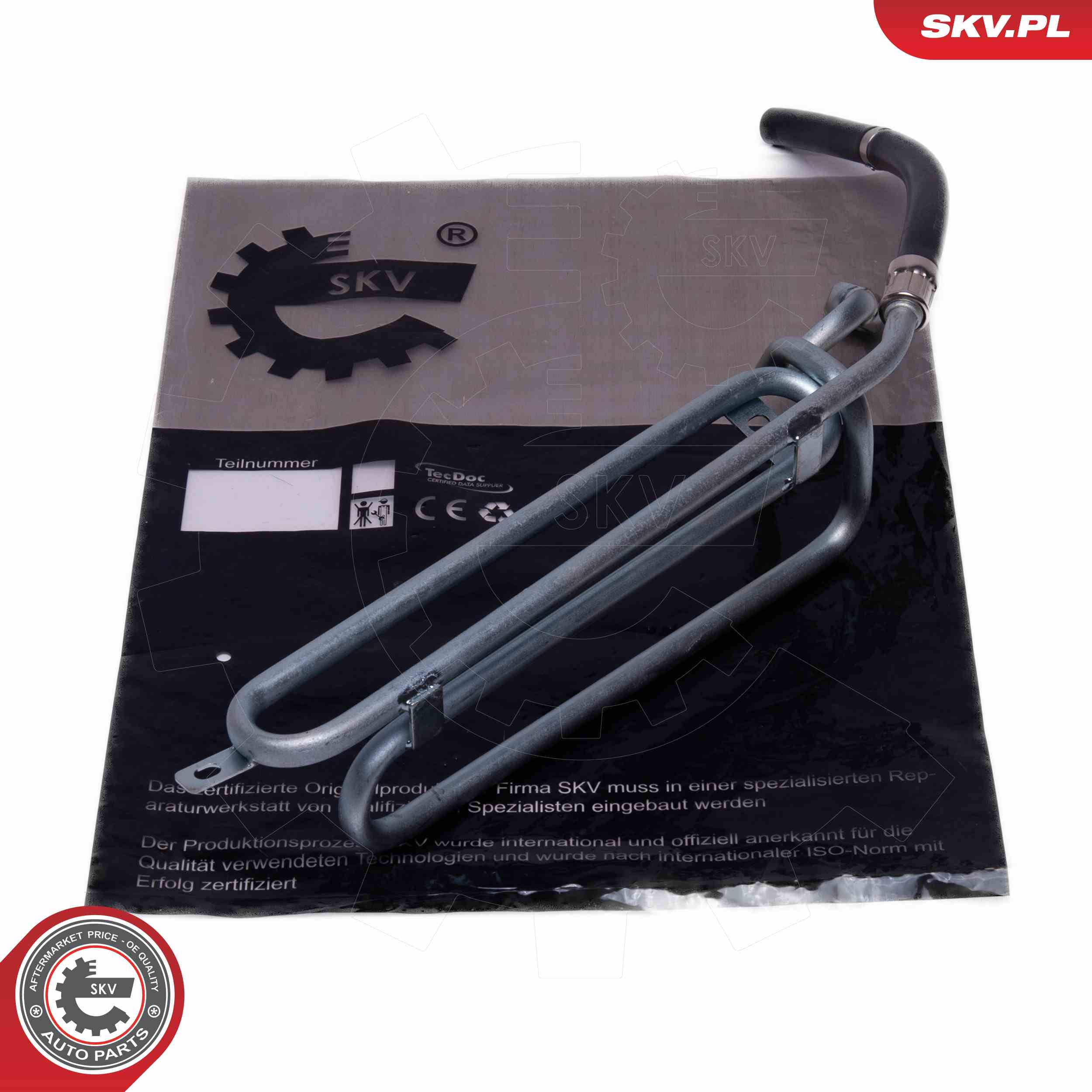 ESEN SKV Hydraulikslange, styretøj 10skv913 fra tandstang efter ekspansionsbeholder for BMW