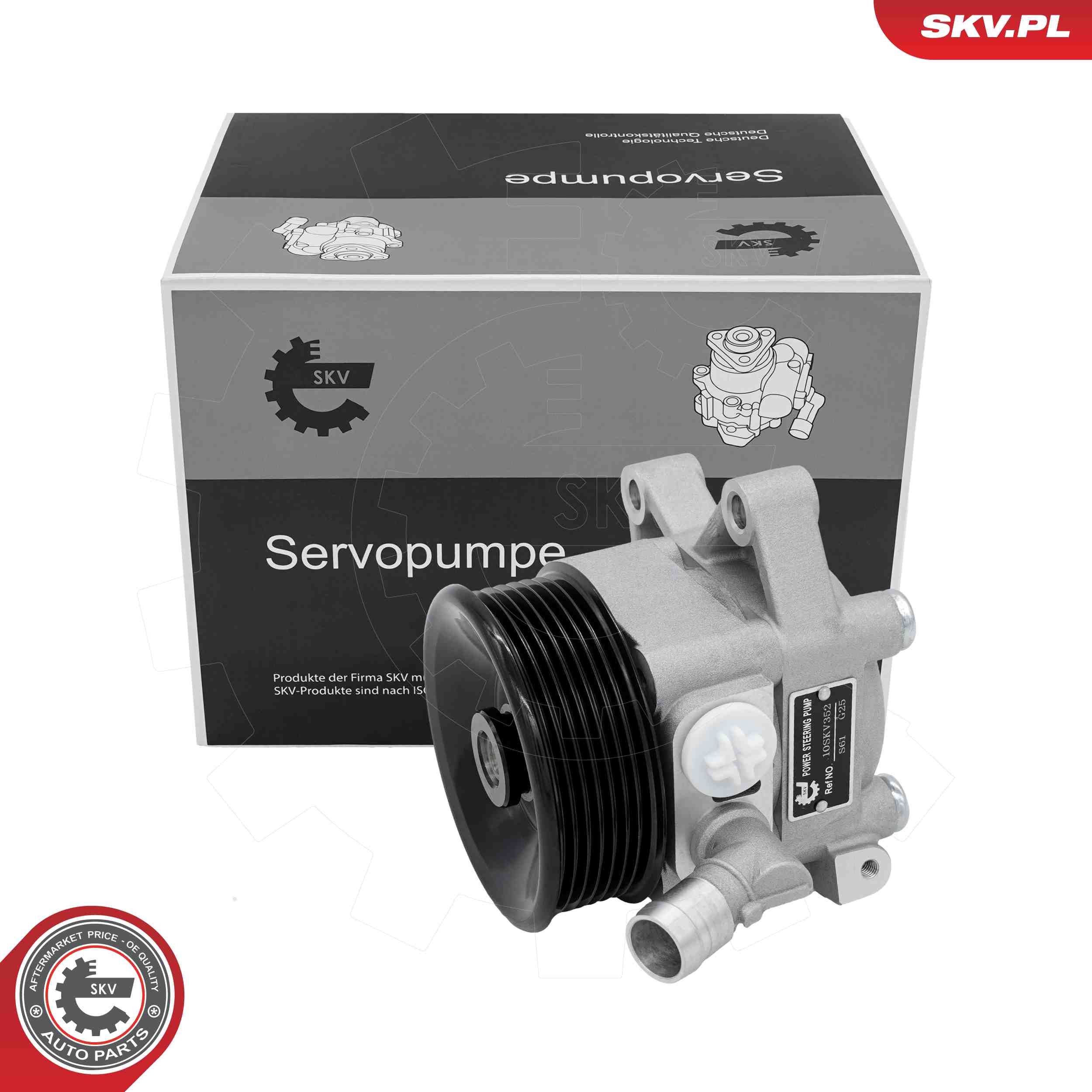 ESEN SKV Hydraulikpumpe, styresystem 10skv352 for IVECO