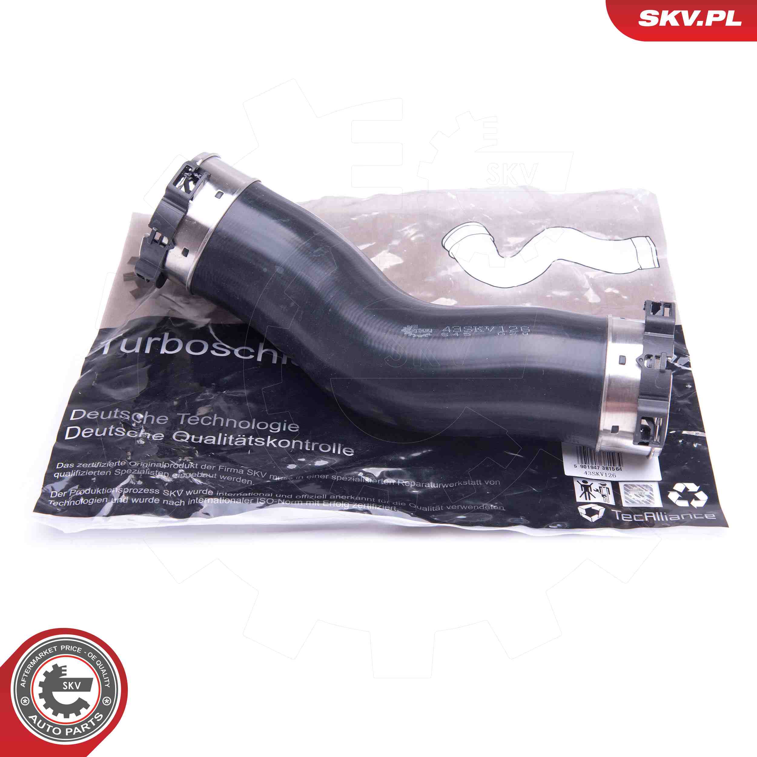 ESEN SKV Ladeluftslange 43skv126 for MERCEDES-BENZ
