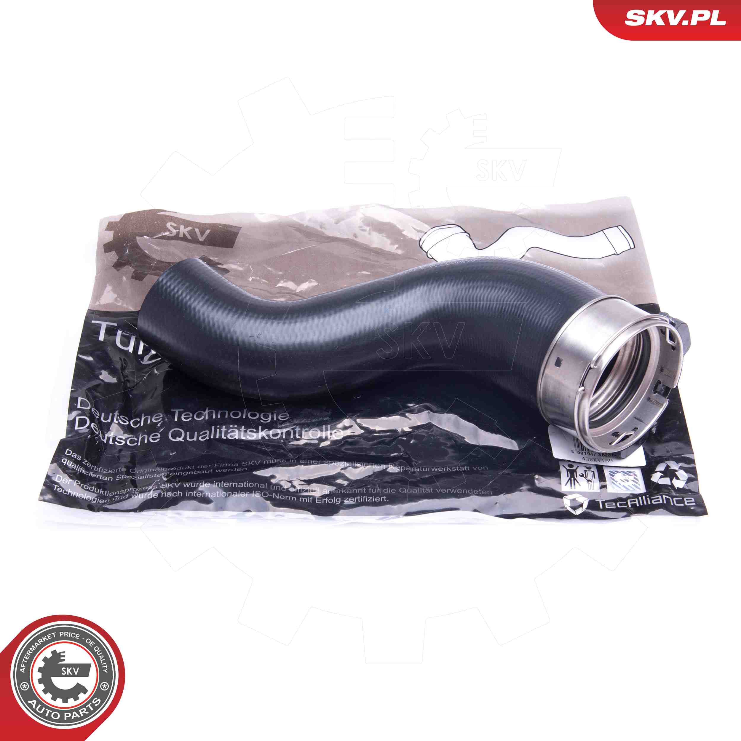 ESEN SKV Ladeluftslange 43skv159 Intercooler for NISSAN RENAULT