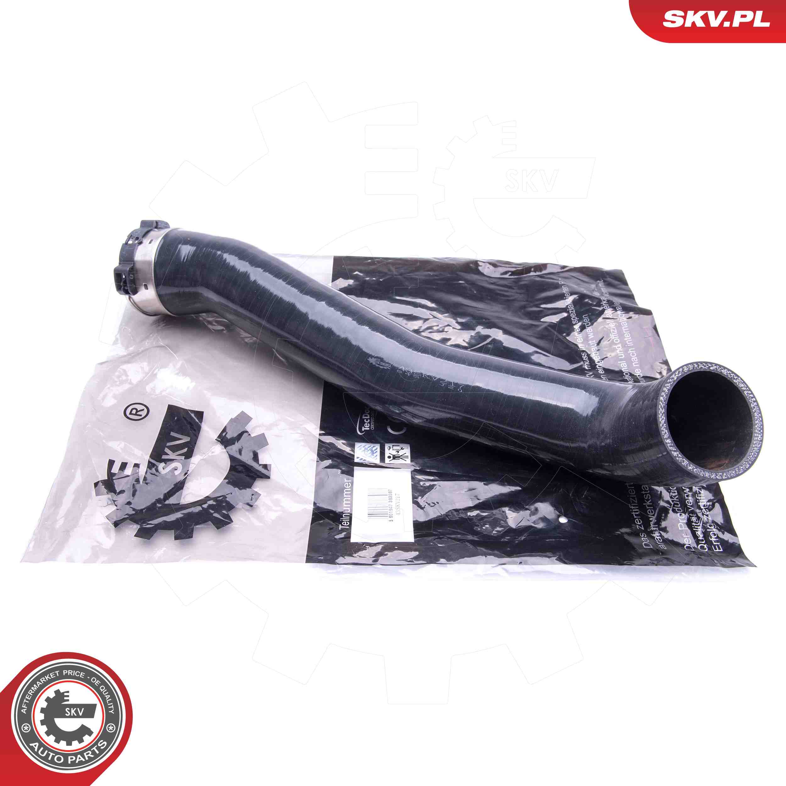 ESEN SKV Ladeluftslange 43skv217 oppe for RENAULT