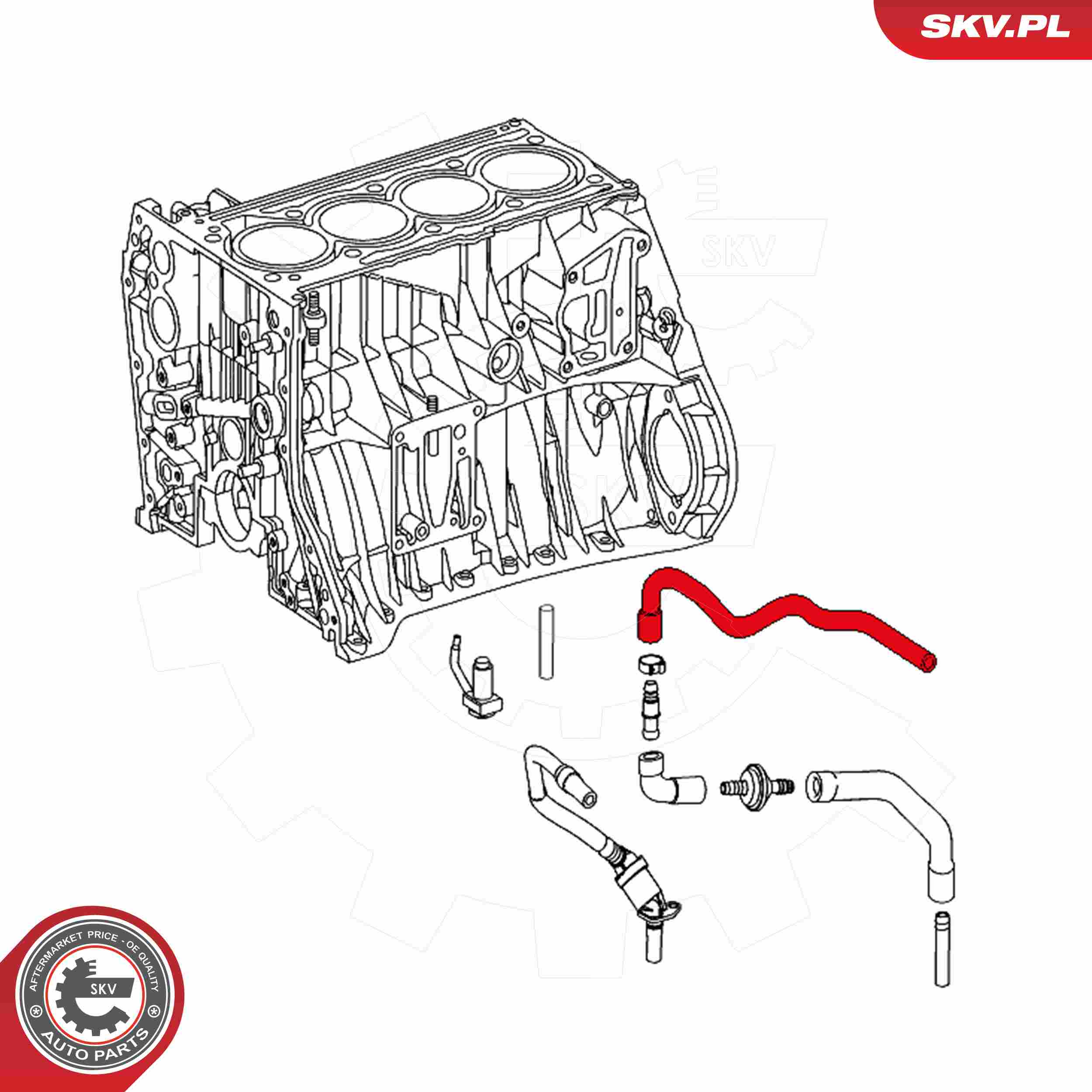ESEN SKV Olieslange 31skv112 for MERCEDES-BENZ