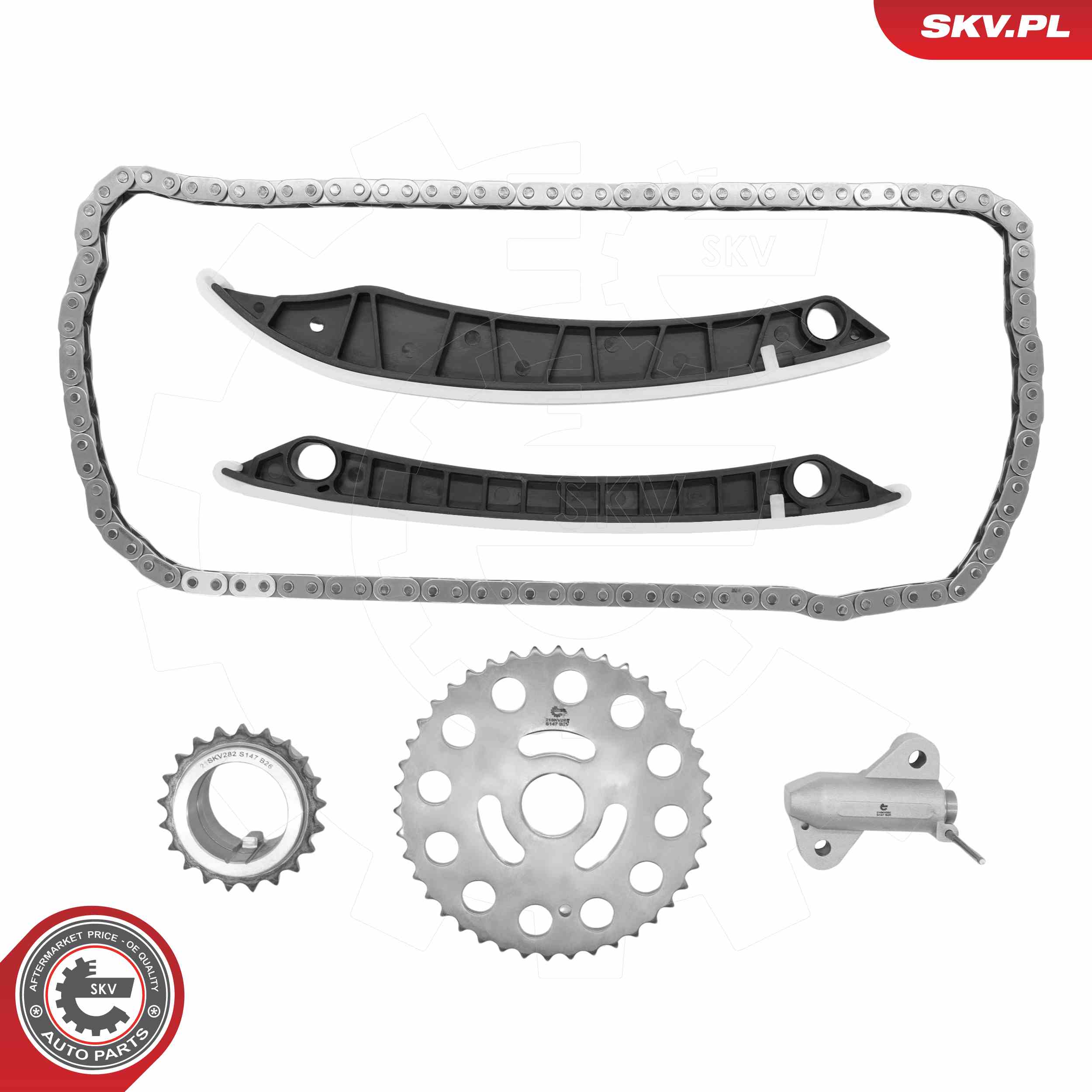 ESEN SKV Styrekædesæt 21skv282 for OPEL VAUXHALL FIAT MERCEDES-BENZ RENAULT