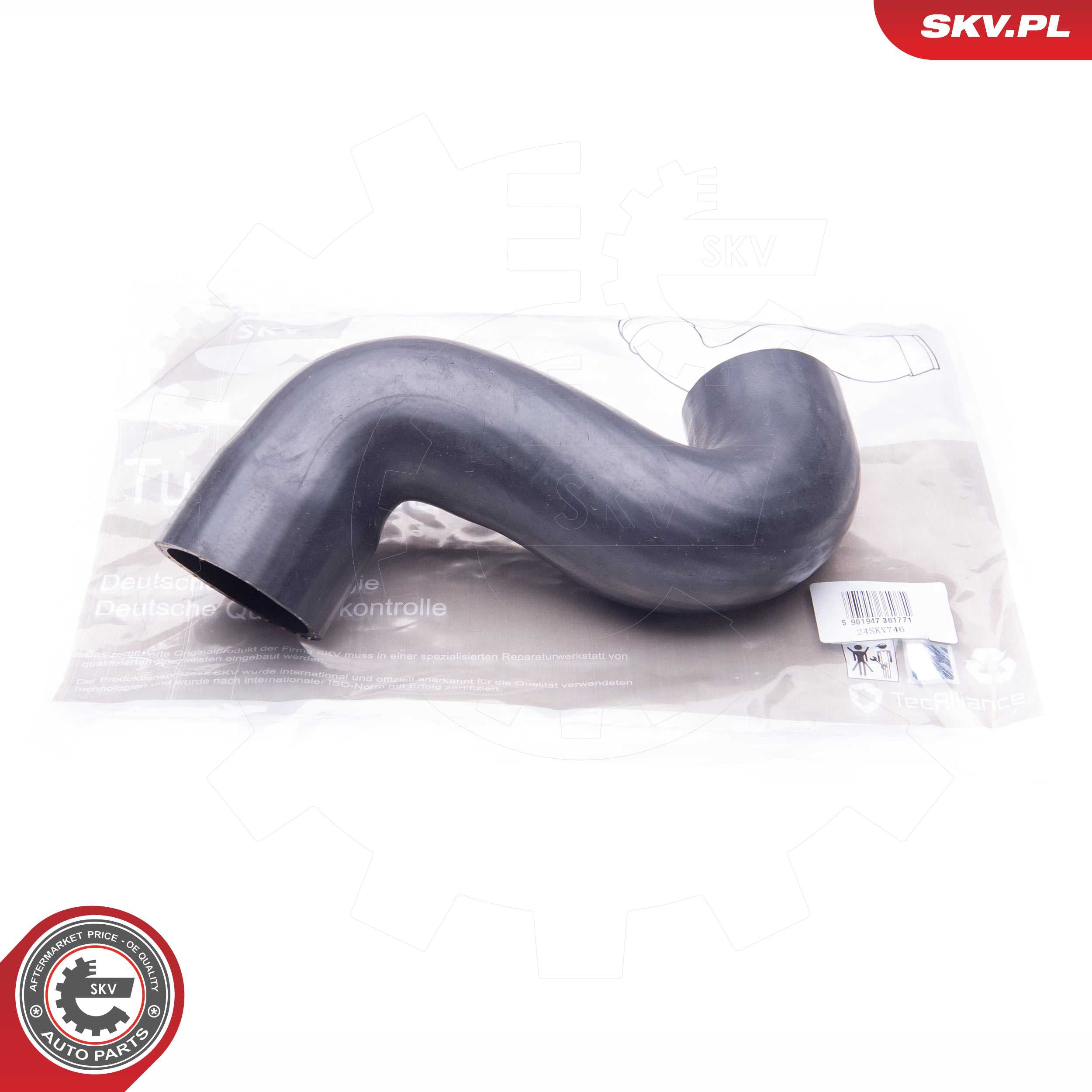 ESEN SKV Ladeluftslange 24skv746 Intercooler for VAG