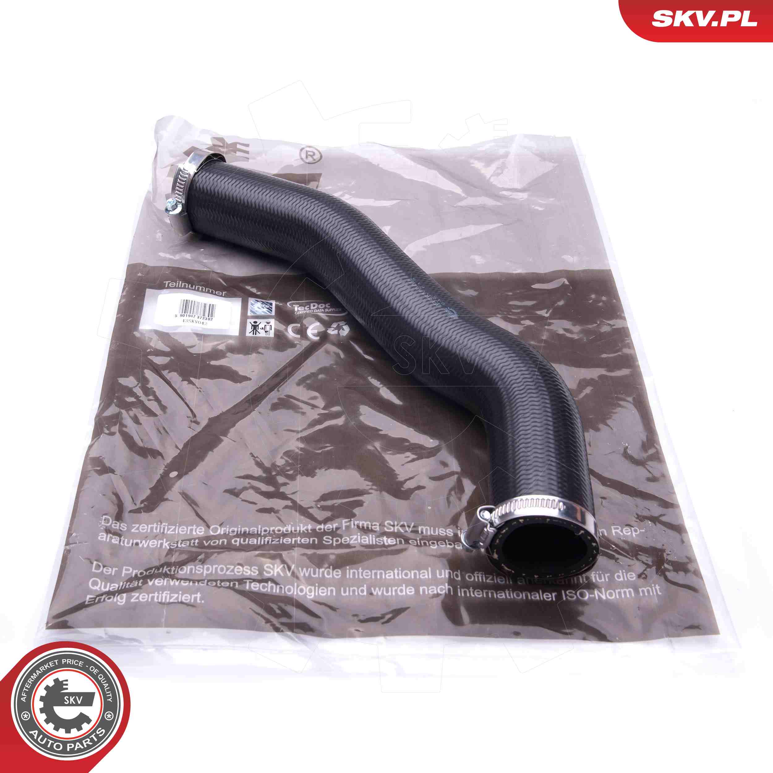 ESEN SKV Ladeluftslange 43skv042 nede for TOYOTA