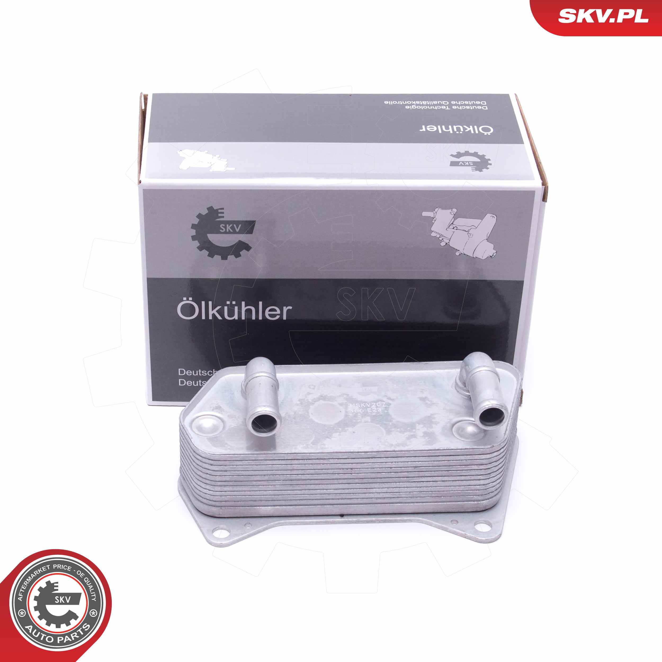 ESEN SKV Oliekøler, motorolie 31skv207 foran for VW