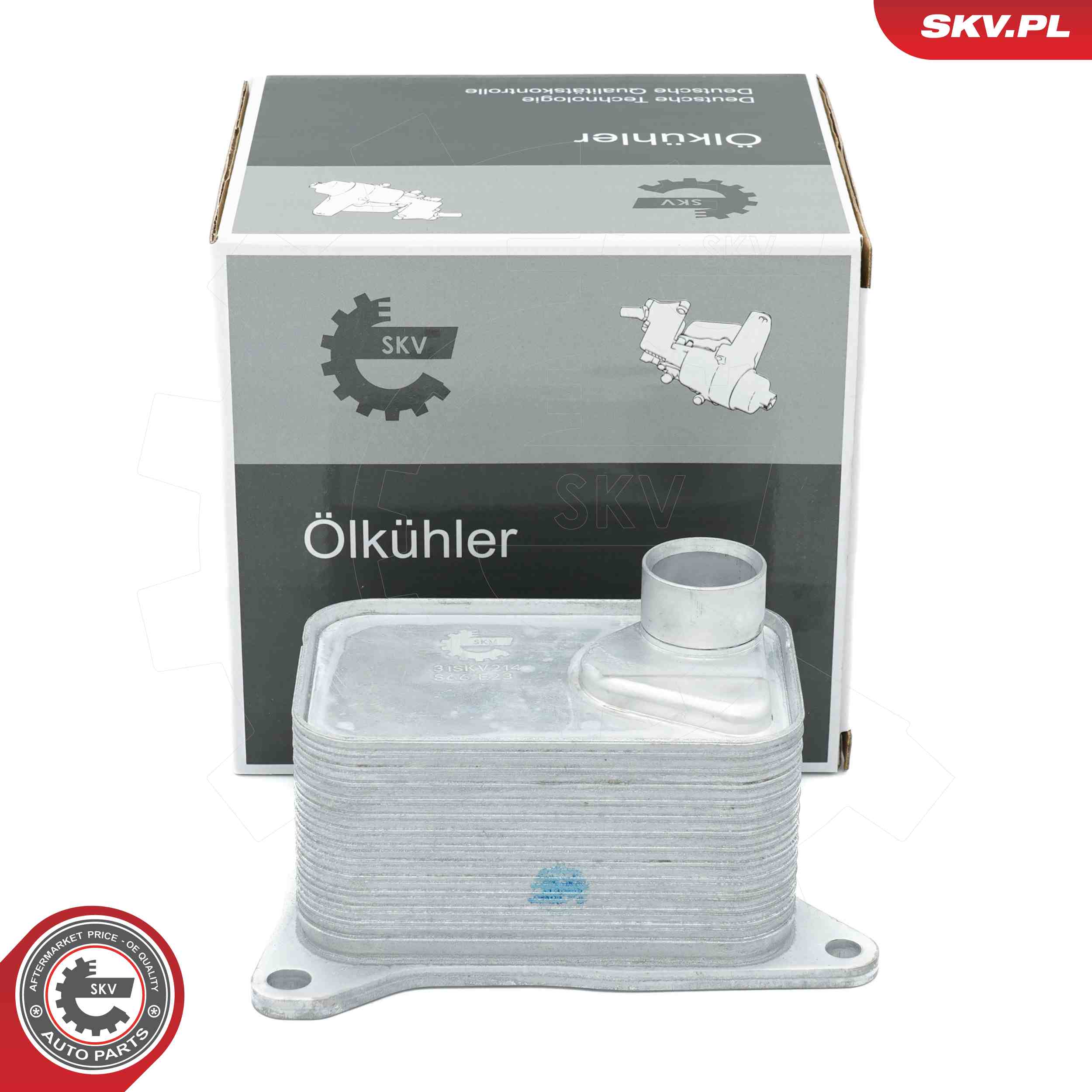 ESEN SKV Oliekøler, motorolie 31skv214 foran for CUPRA SEAT