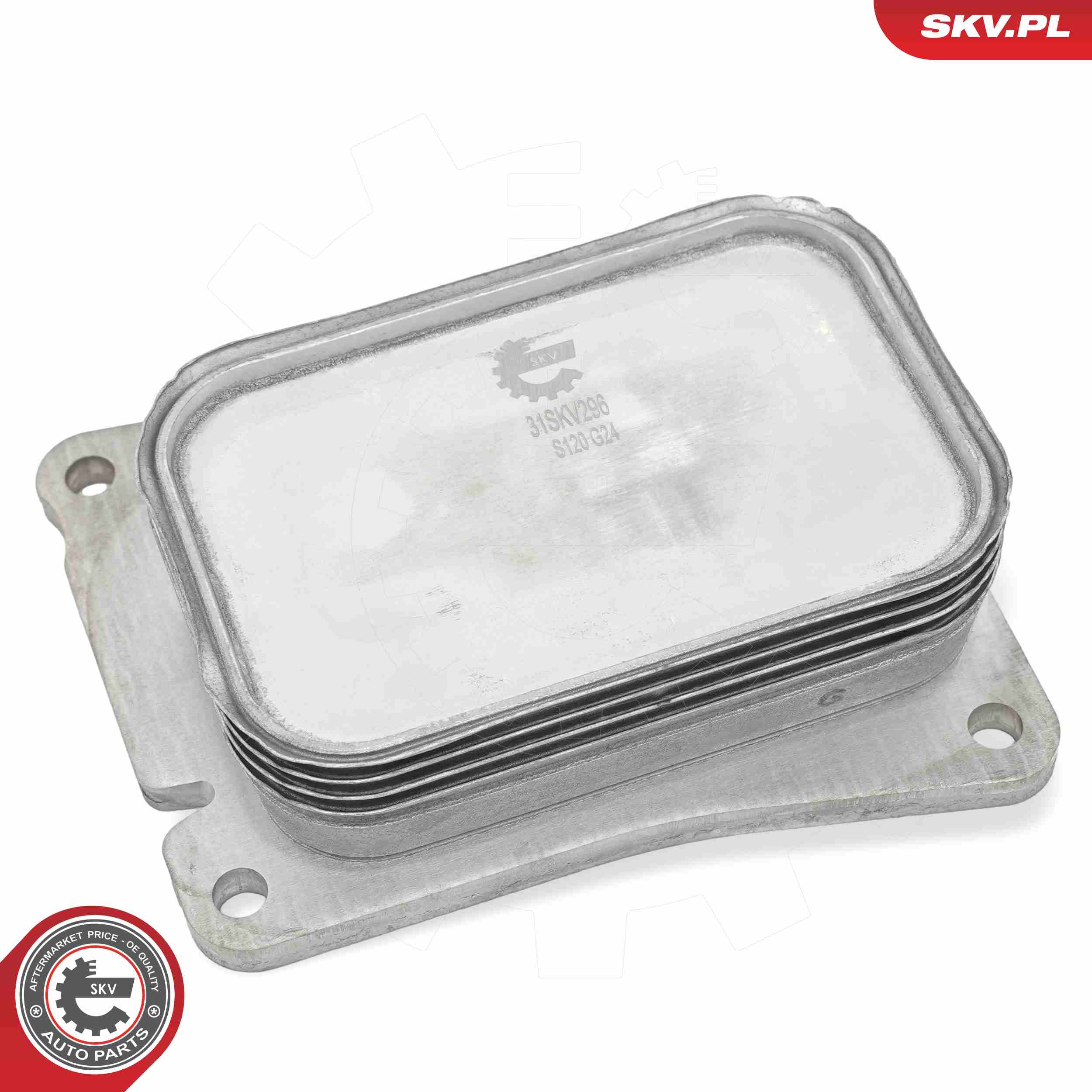ESEN SKV Oliekøler, motorolie 31skv296 for MERCEDES-BENZ
