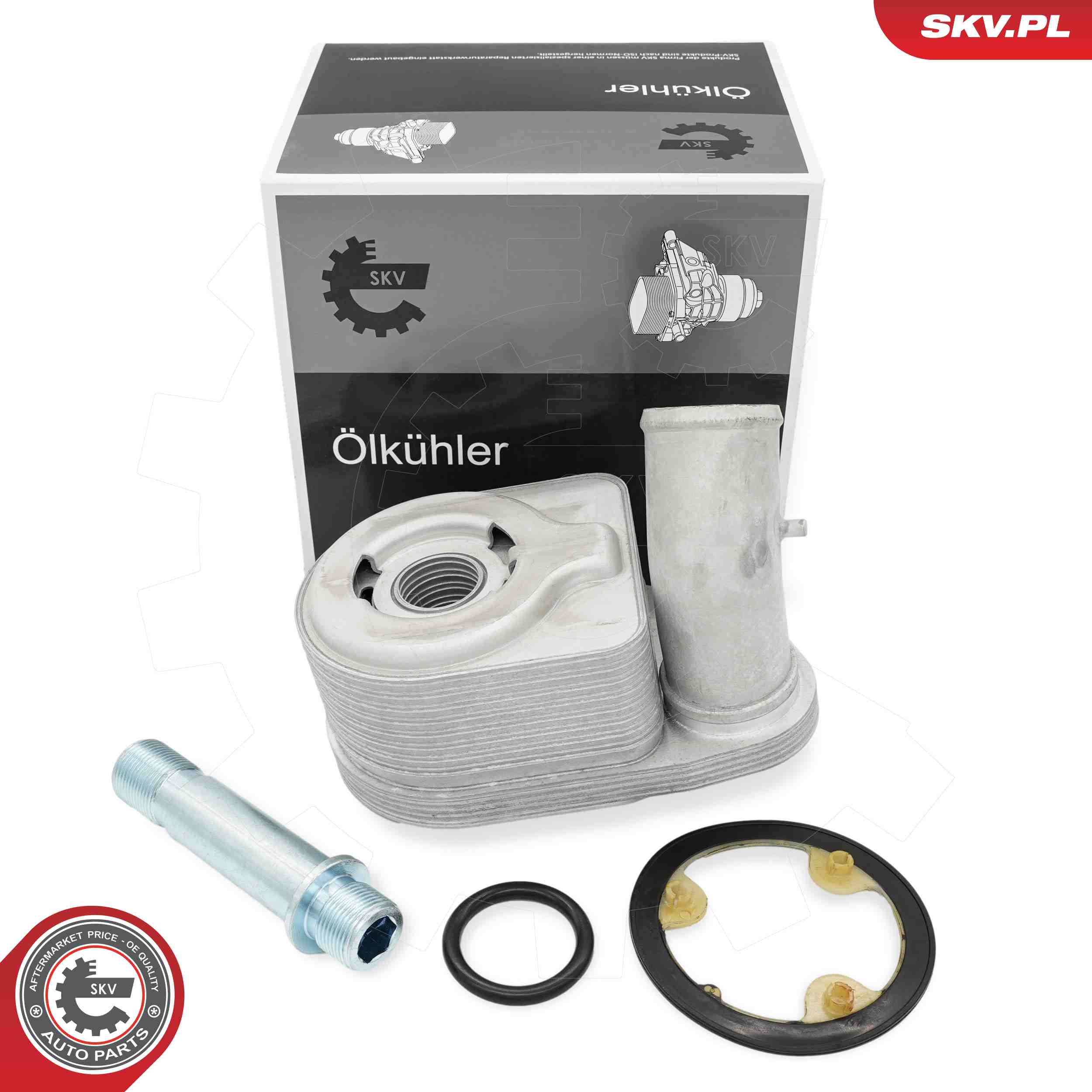 ESEN SKV Oliekøler, motorolie 31skv312 for FIAT IVECO