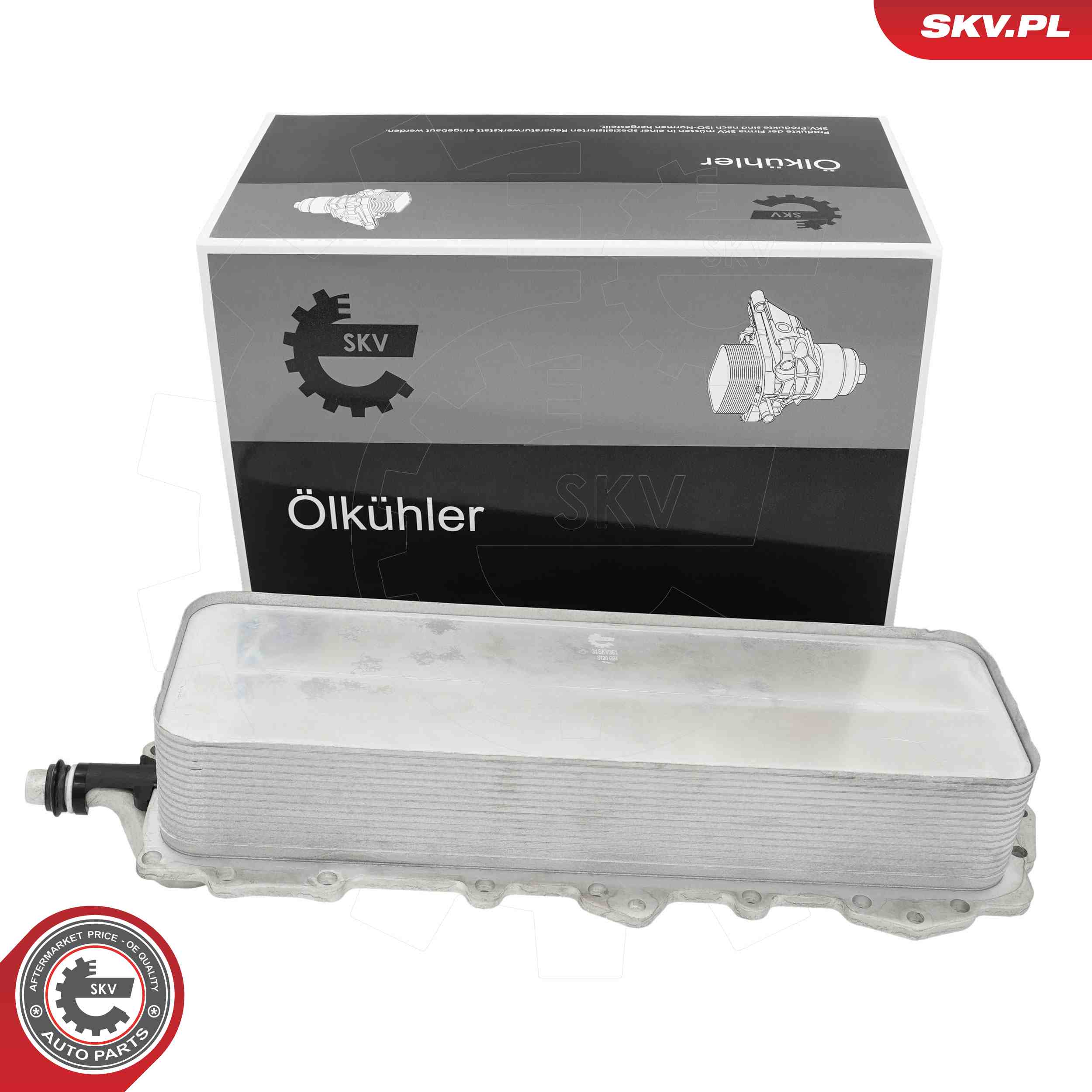 ESEN SKV Oliekøler, motorolie 31skv361 for LAND ROVER