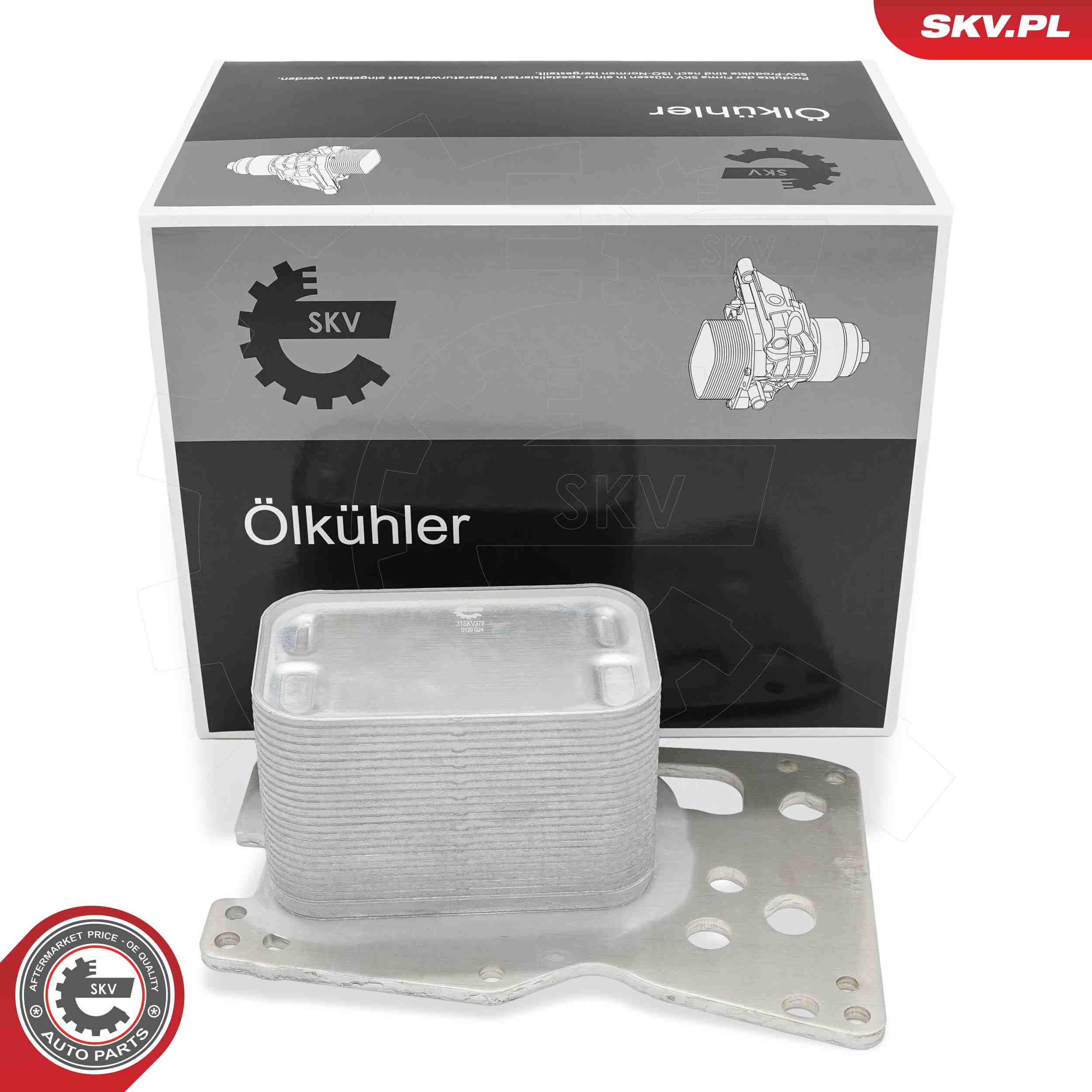ESEN SKV Oliekøler, motorolie 31skv378 for BMW