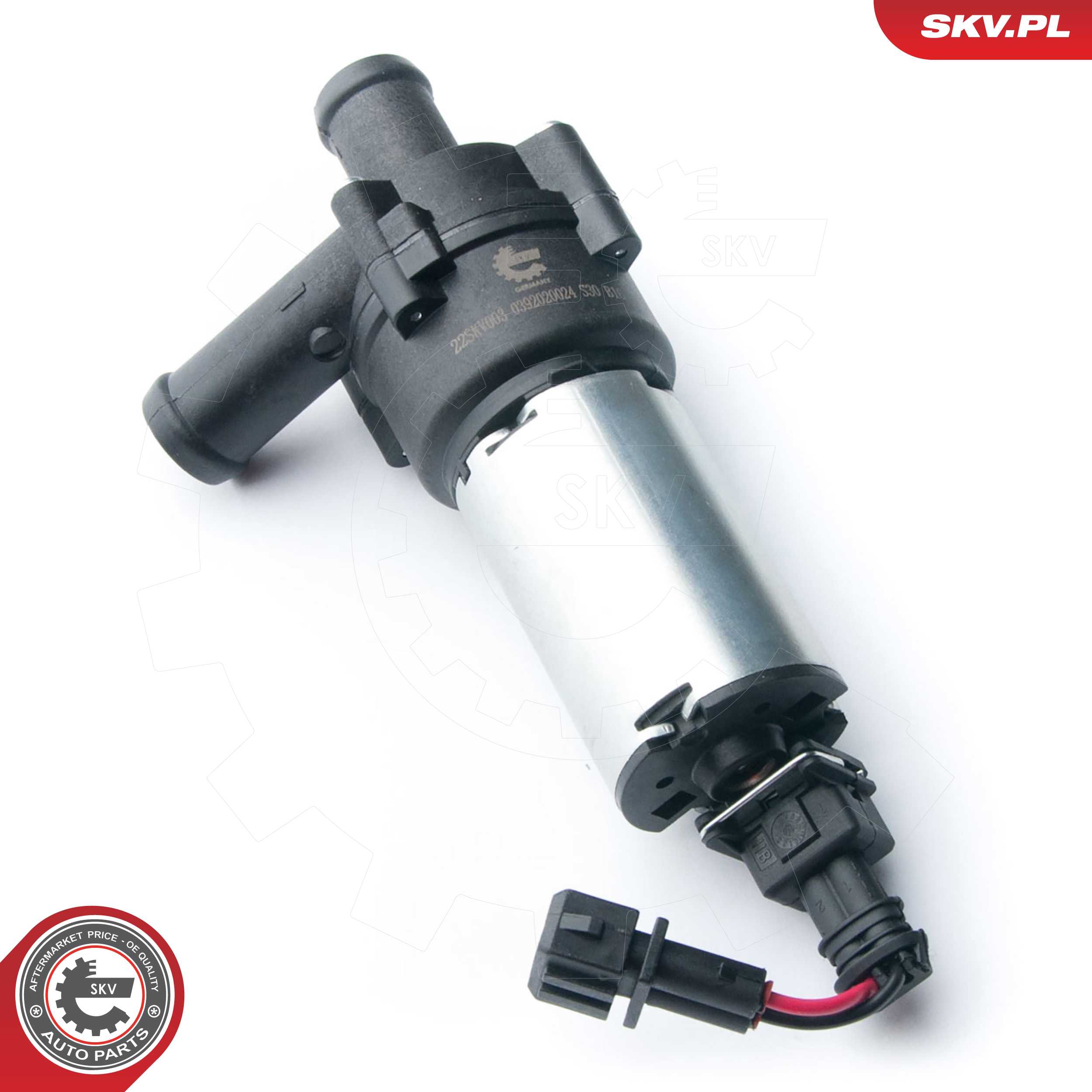 ESEN SKV Vandcirkulationspumpe, motorvarmer 22skv003 for FORD MERCEDES-BENZ VAG