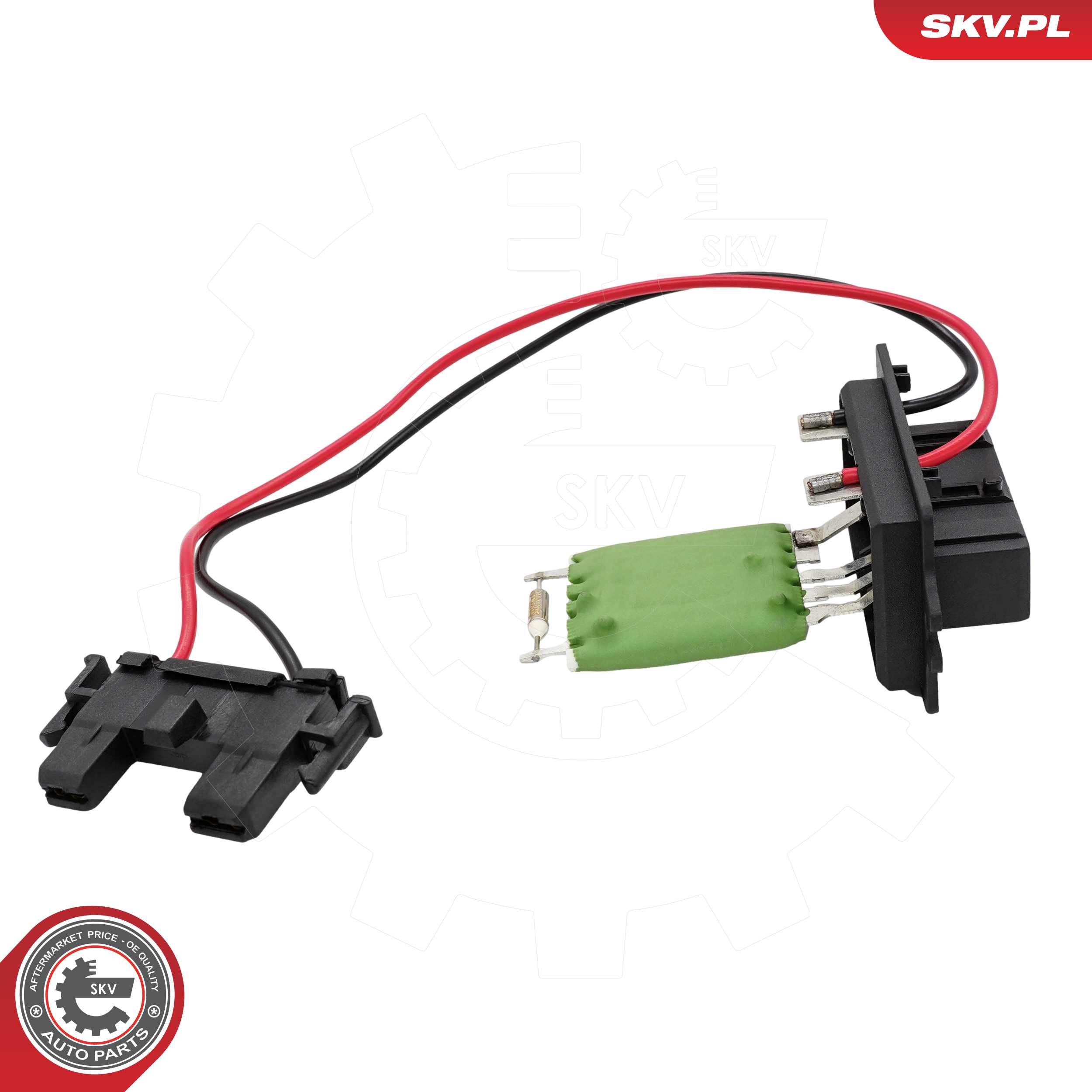 ESEN SKV Modstand, kabineventilator 95skv093 for RENAULT