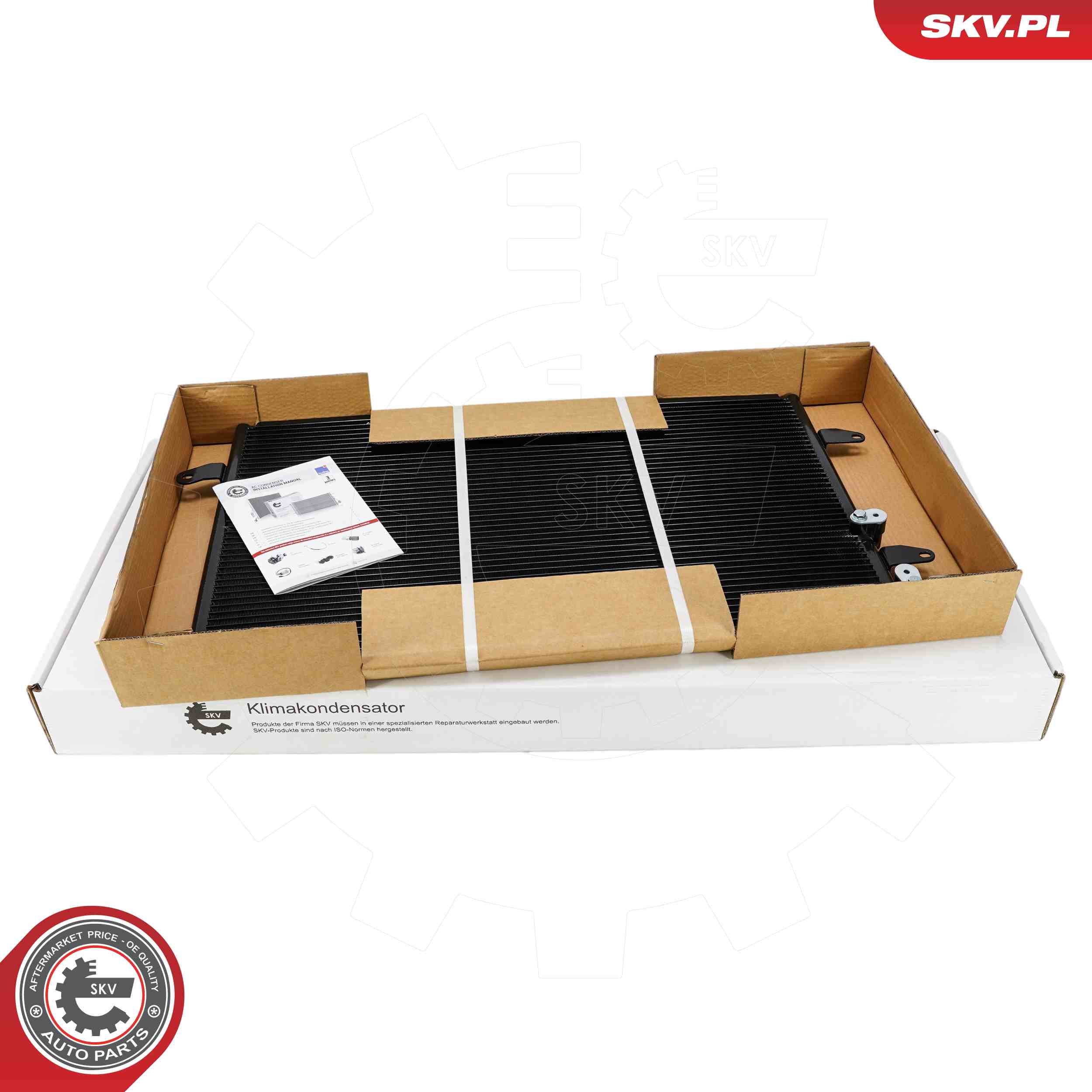 ESEN SKV Kondensor, klimaanlæg 86skv504 for VW