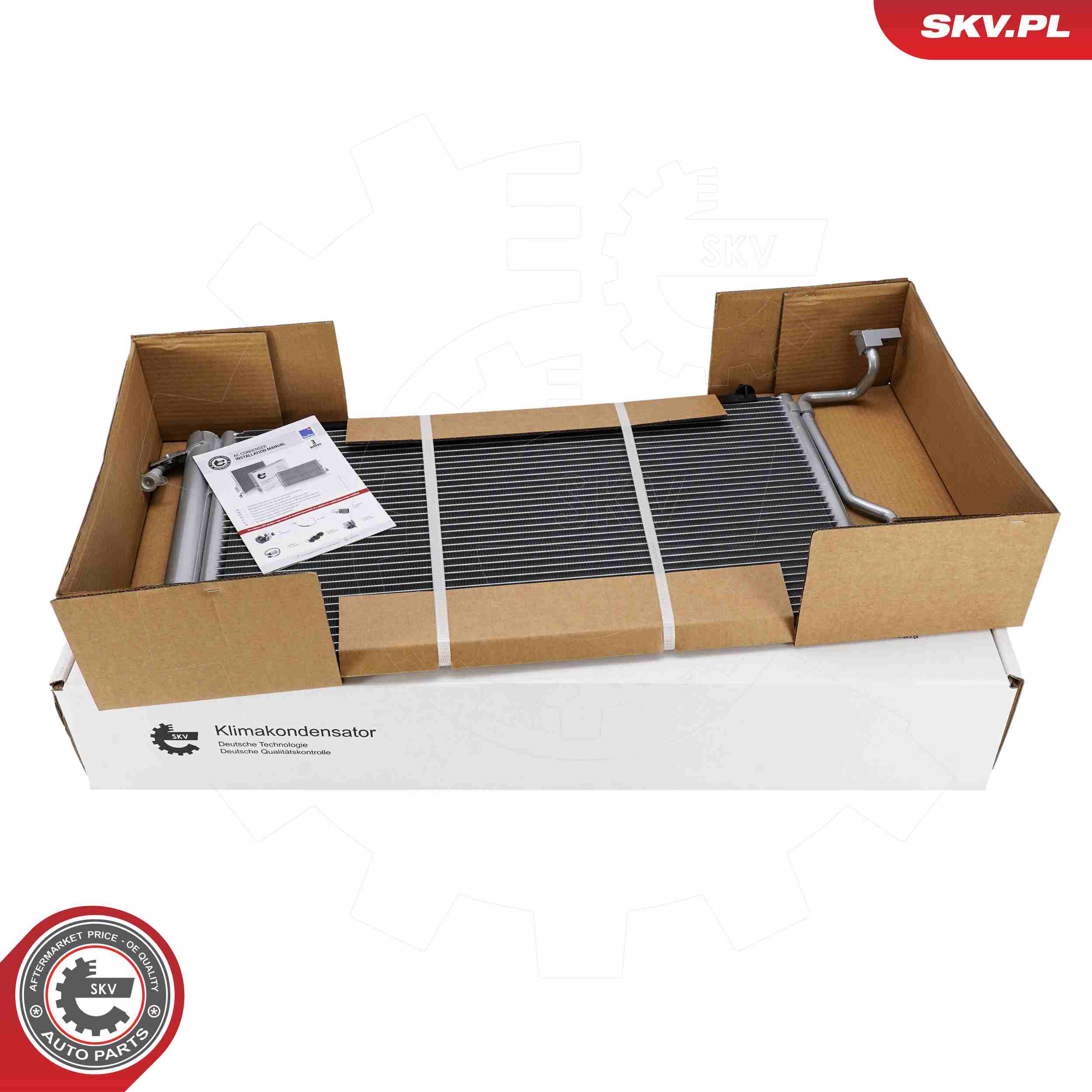 ESEN SKV Kondensor, klimaanlæg 86skv610 for CITROËN/PEUGEOT