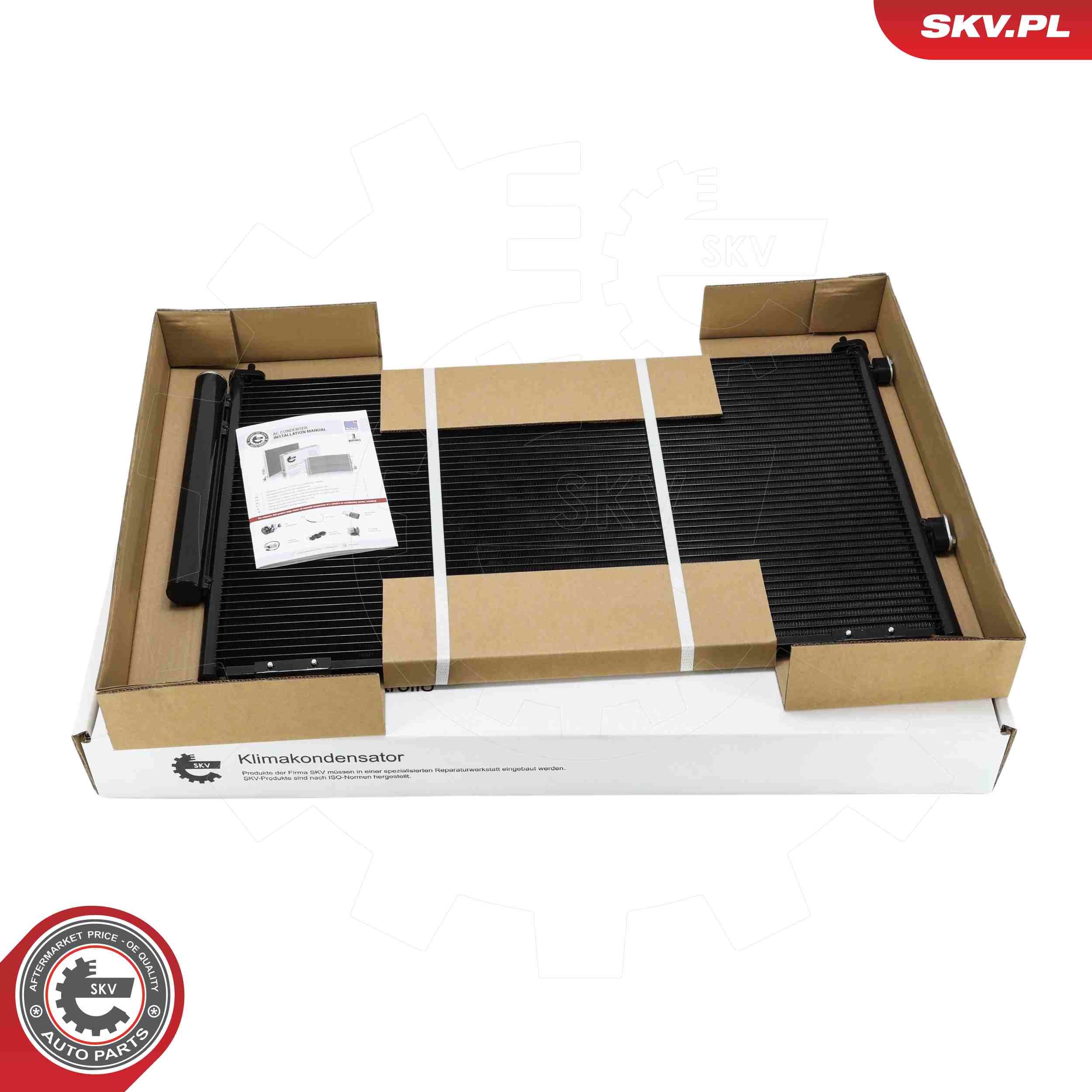 ESEN SKV Kondensor, klimaanlæg 86skv251 for TOYOTA