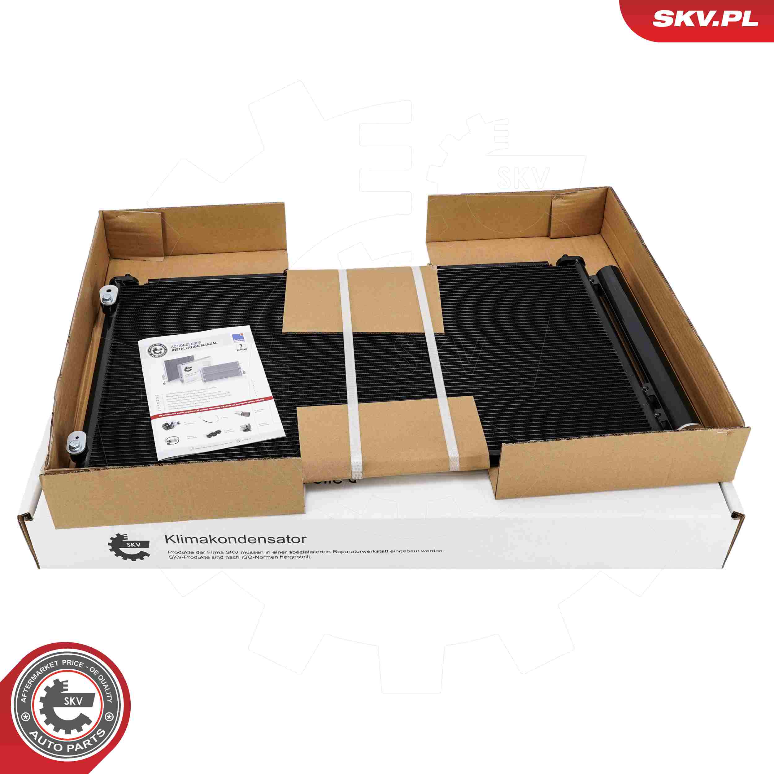 ESEN SKV Kondensor, klimaanlæg 86skv325 for TOYOTA