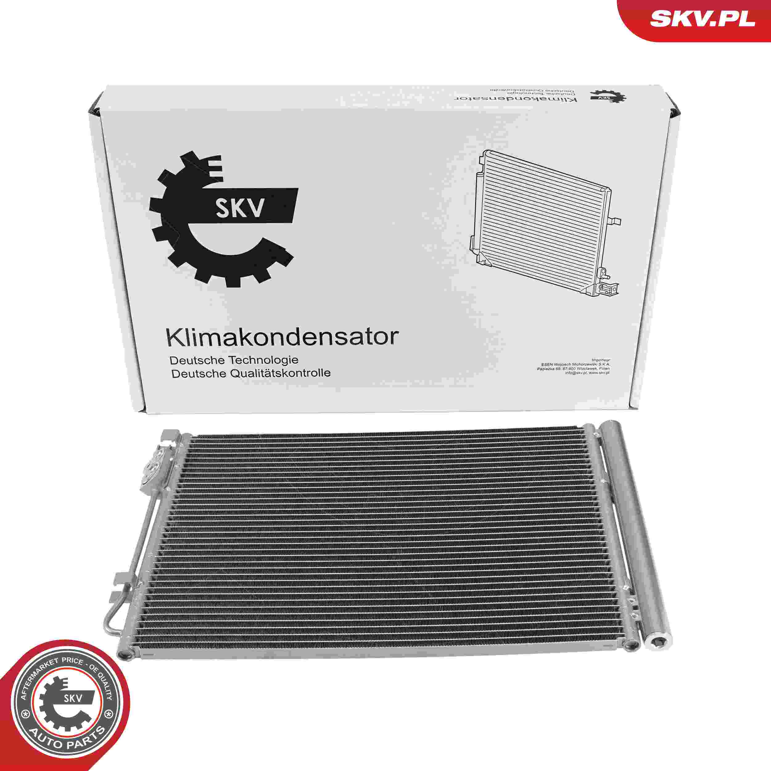 ESEN SKV Kondensor, klimaanlæg 86skv200 for HYUNDAI