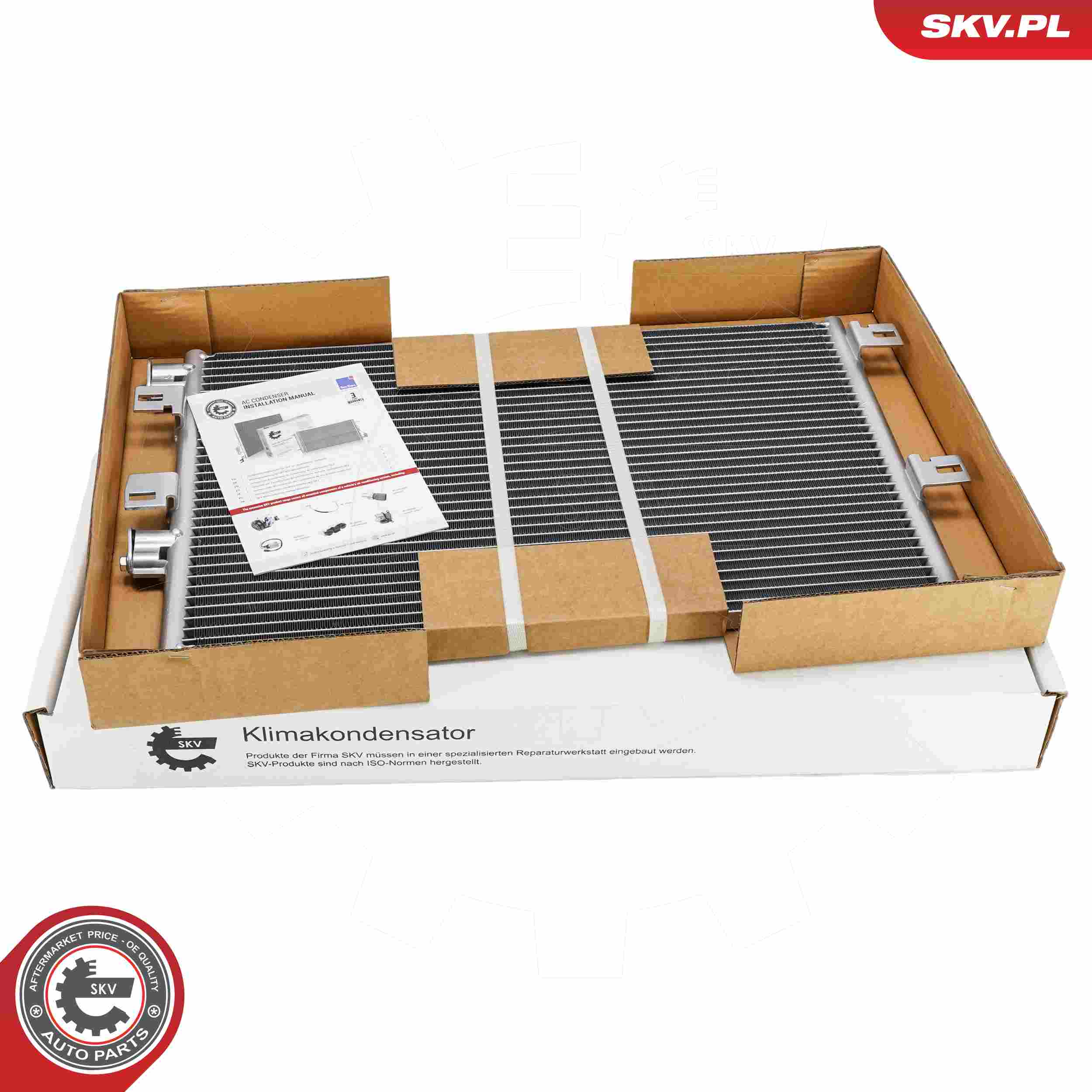 ESEN SKV Kondensor, klimaanlæg 86skv428 for DACIA RENAULT