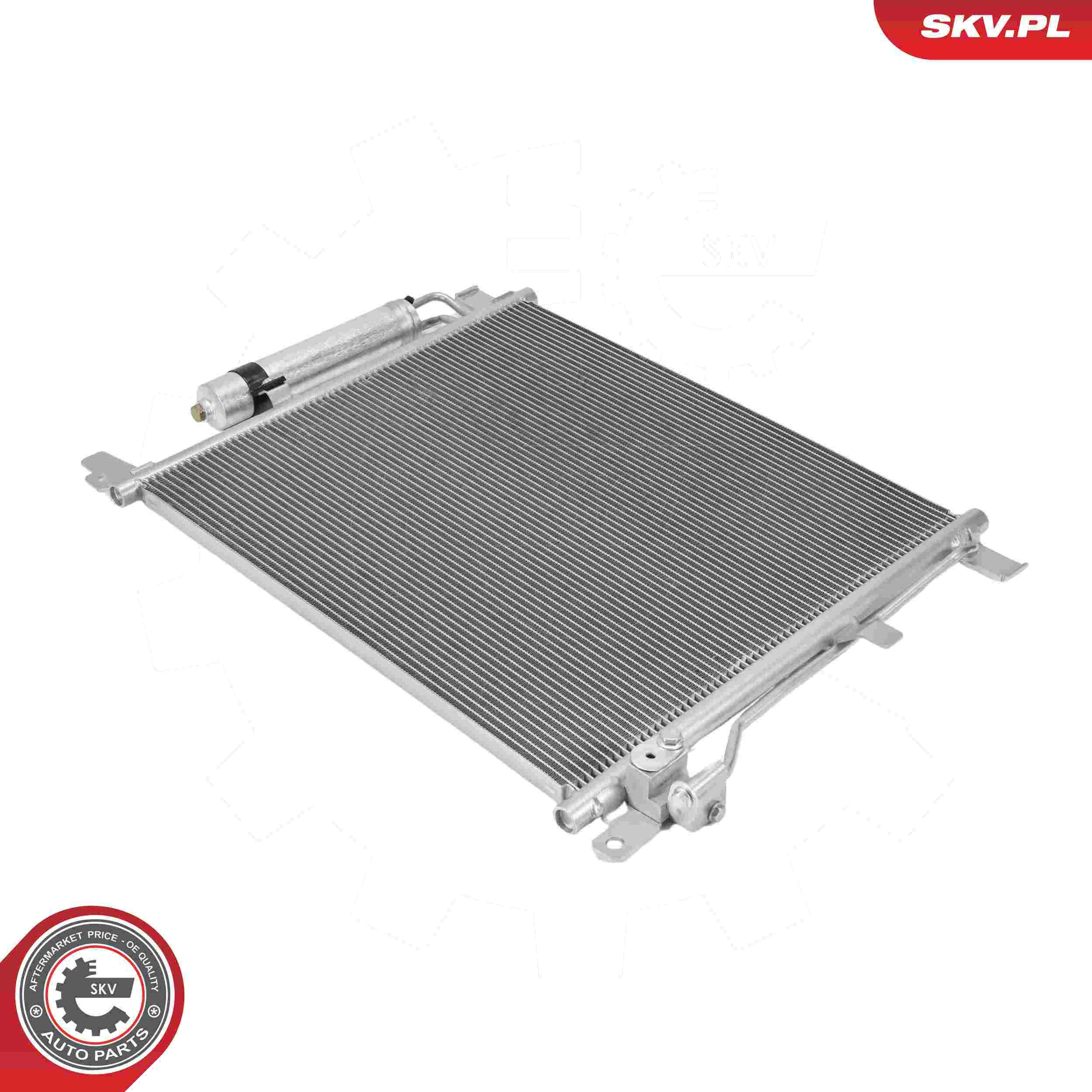 ESEN SKV Kondensor, klimaanlæg 86skv361 for NISSAN