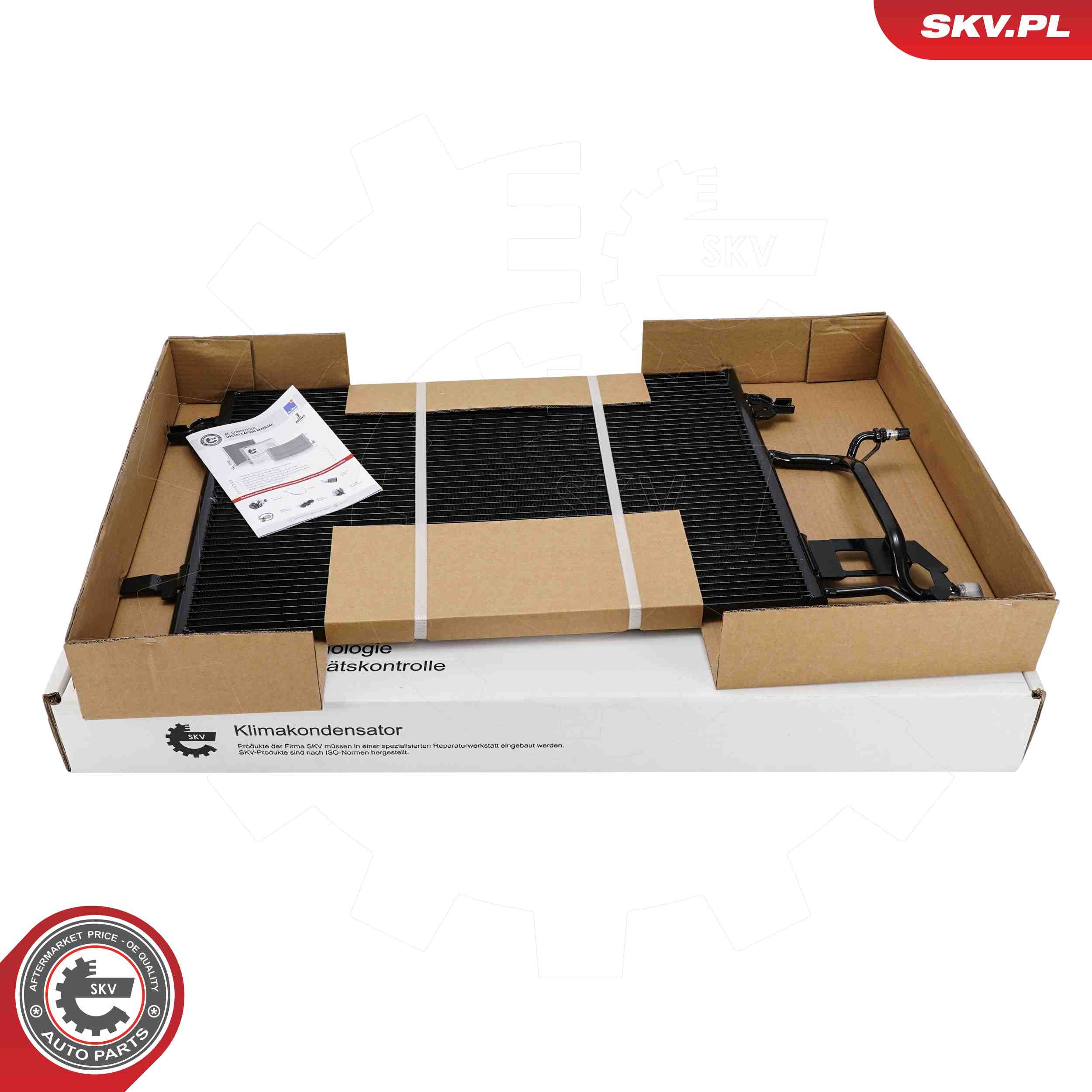 ESEN SKV Kondensor, klimaanlæg 86skv145 for VW AUDI