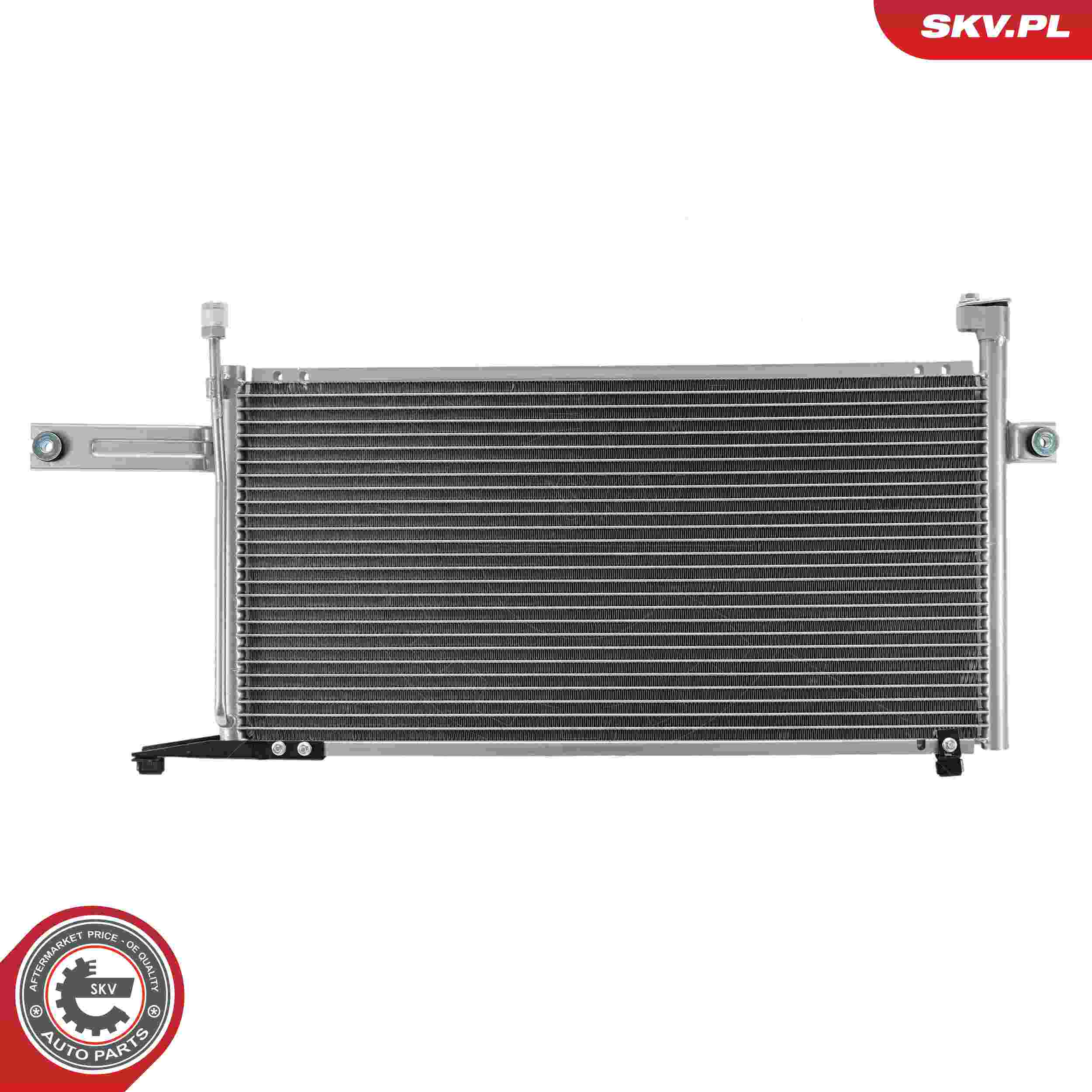 ESEN SKV Kondensor, klimaanlæg 86skv551 for NISSAN