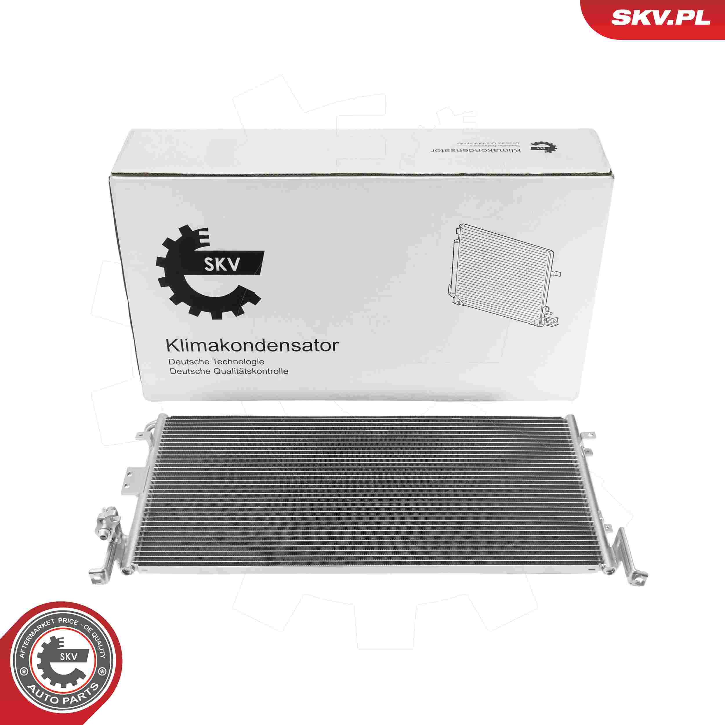 ESEN SKV Kondensor, klimaanlæg 86skv604 for KIA