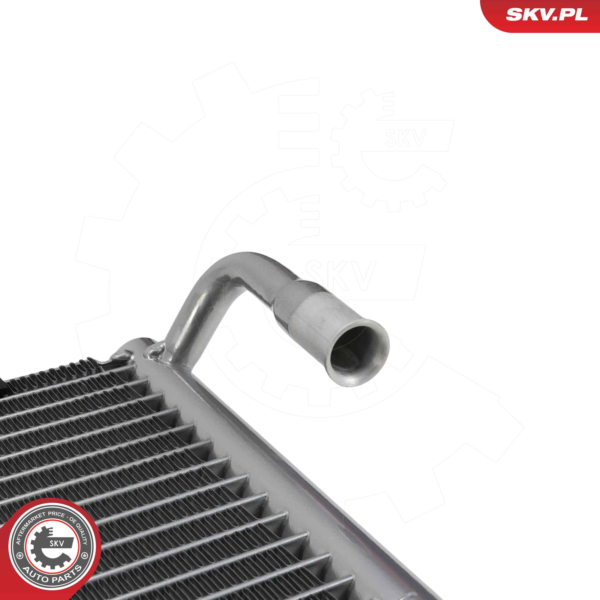 ESEN SKV Kondensor, klimaanlæg 86skv042 for PEUGEOT