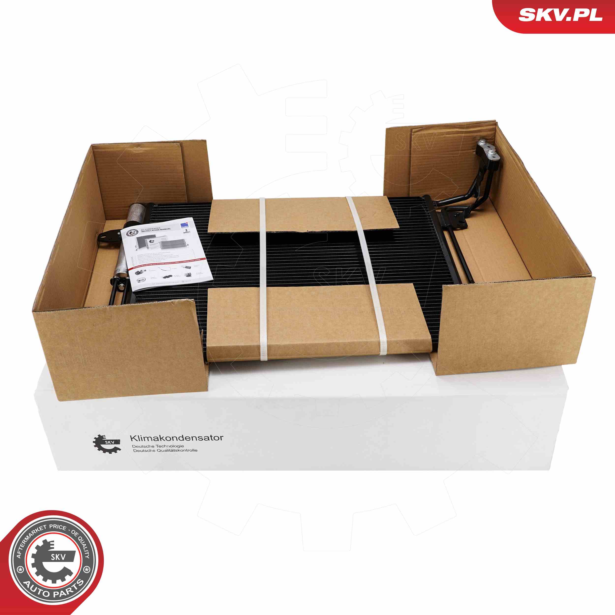 ESEN SKV Kondensor, klimaanlæg 86skv629 for VW
