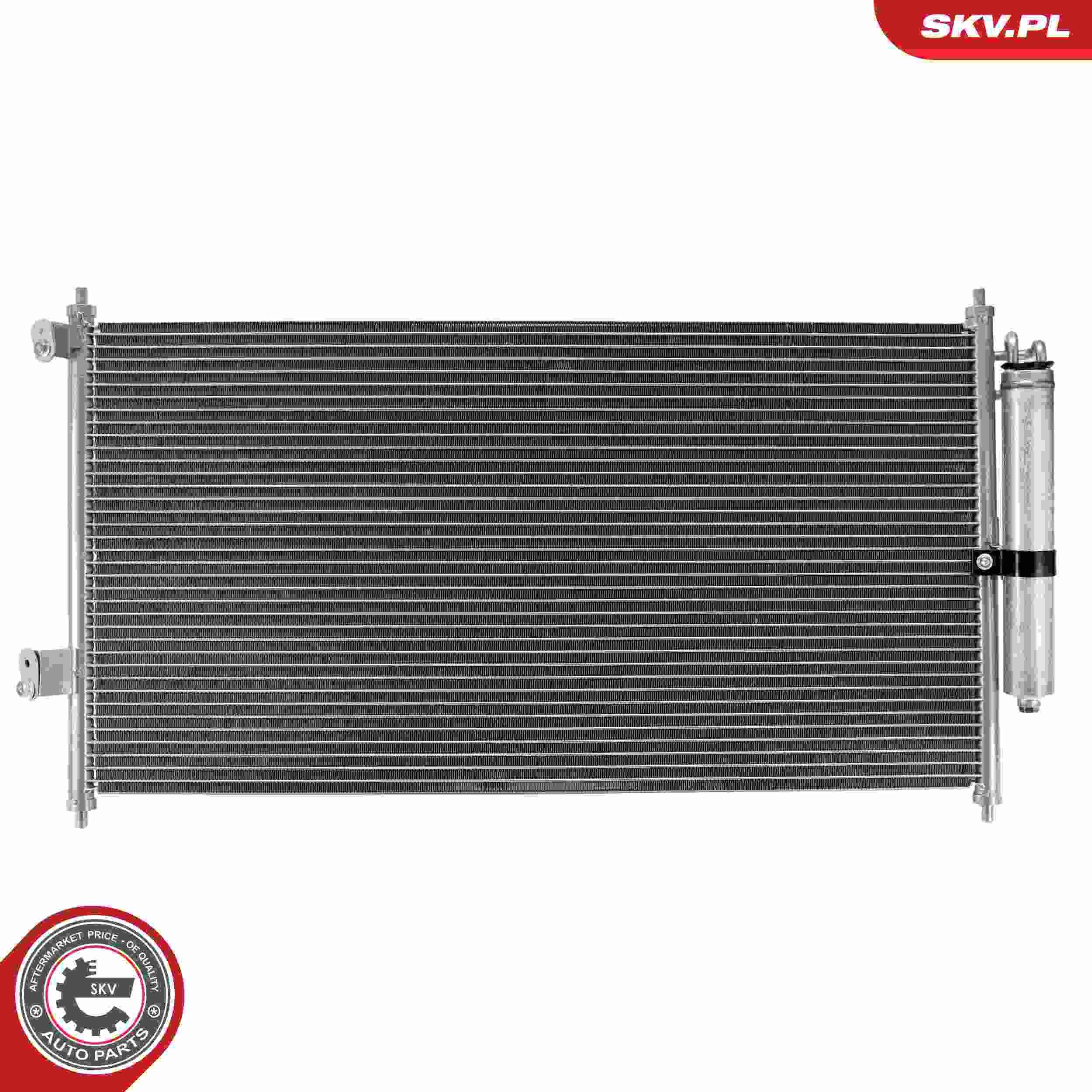 ESEN SKV Kondensor, klimaanlæg 86skv237 for NISSAN