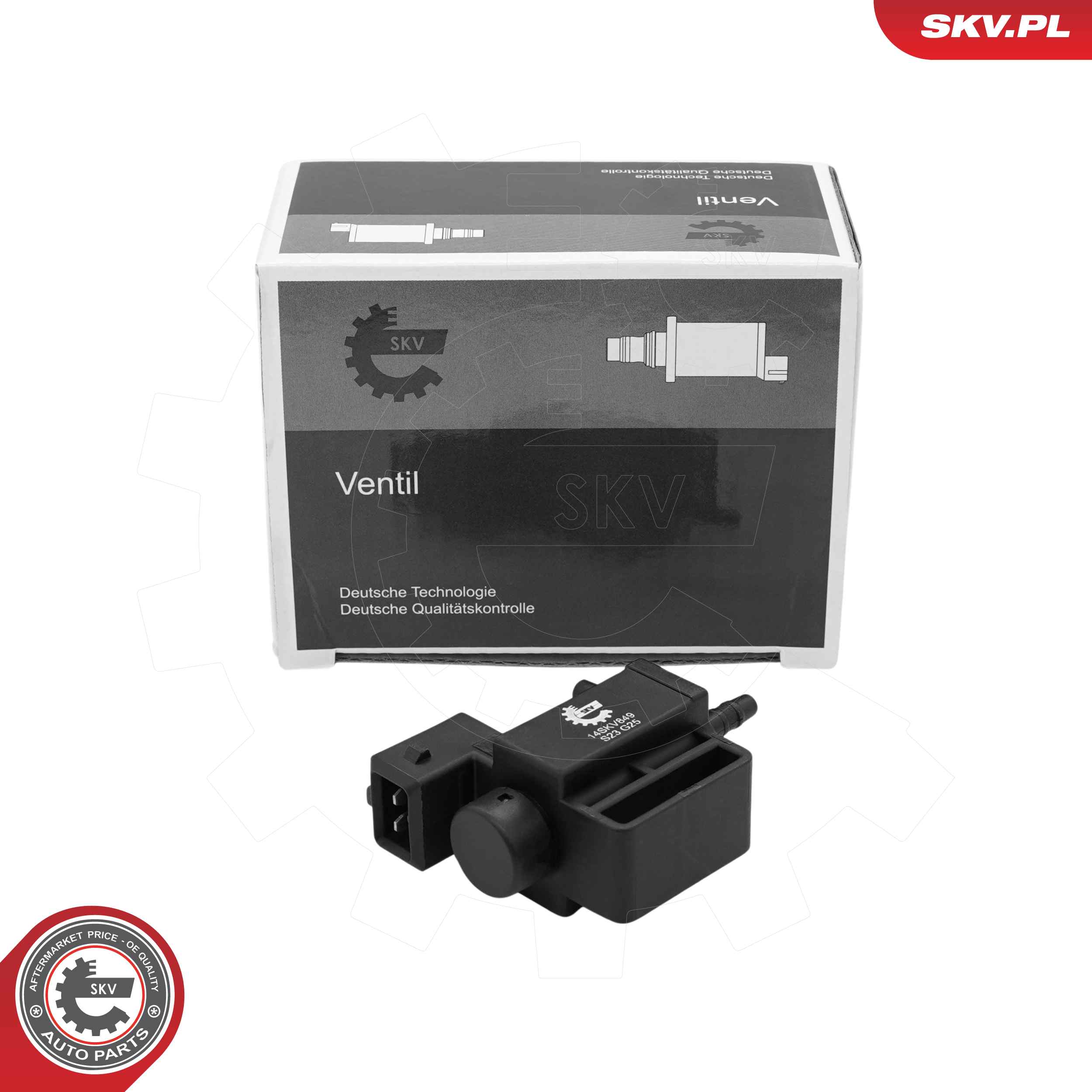 ESEN SKV Omskifterventil, styreklap (indsugning) 14skv849 for SEAT