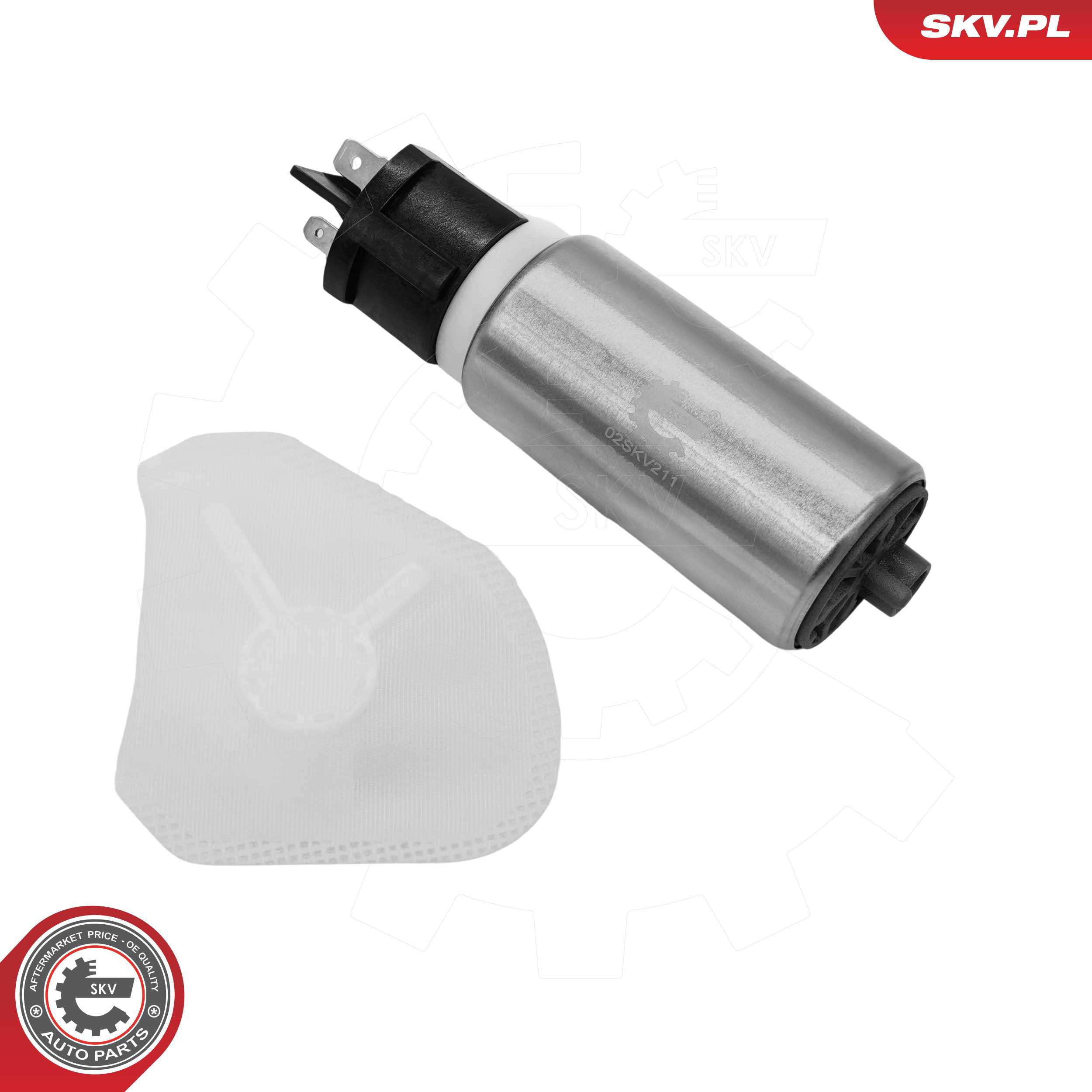 ESEN SKV Brændstofpumpe 02skv211 i brændstoftanken for CITROËN/PEUGEOT GENERAL MOTORS FSO FORD VOLVO FIAT LANCIA DAEWOO ALFA ROMEO BMW CITROËN HONDA