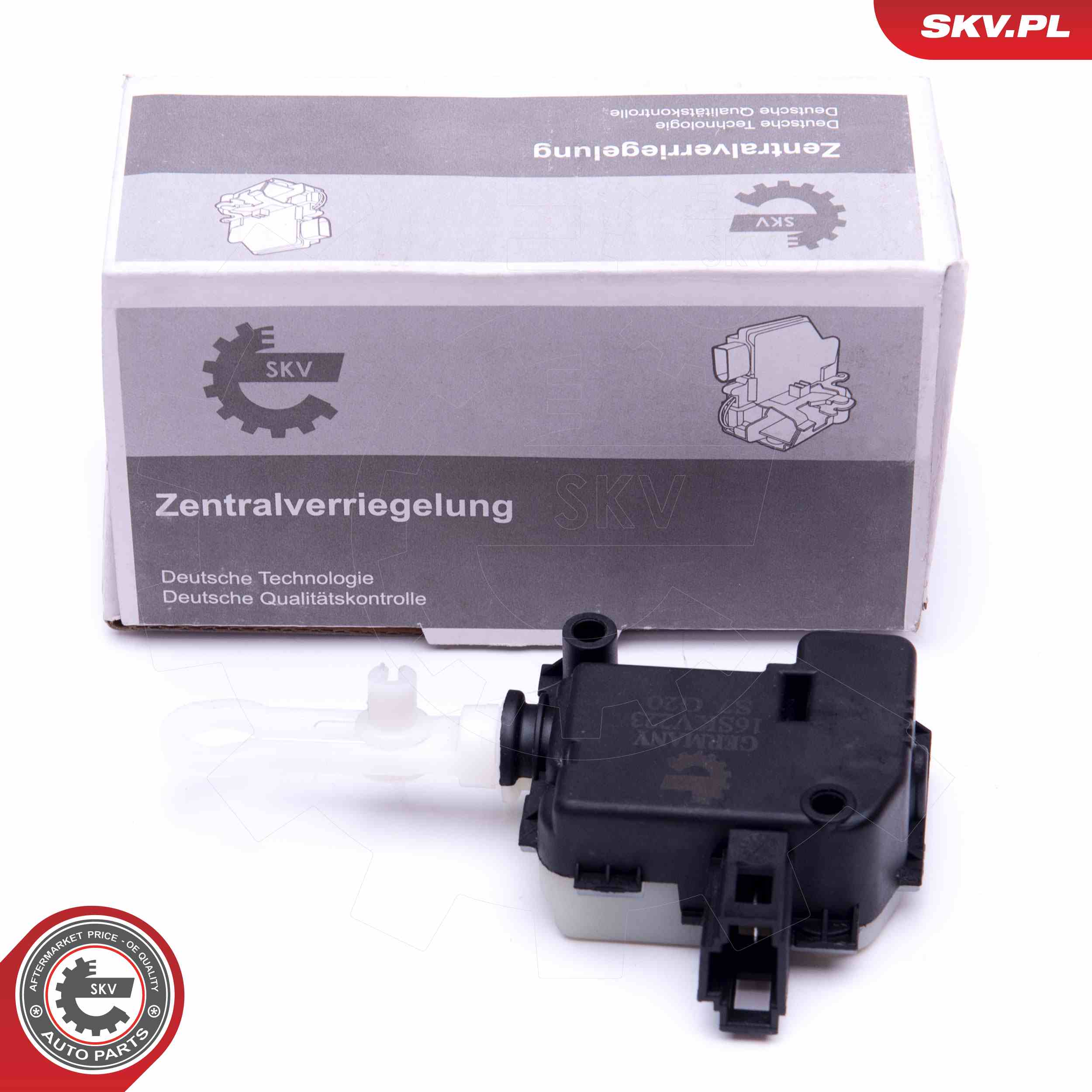 ESEN SKV Servomotor, centrallåsesystem 16skv223 Køretøjets bagklap for AUDI