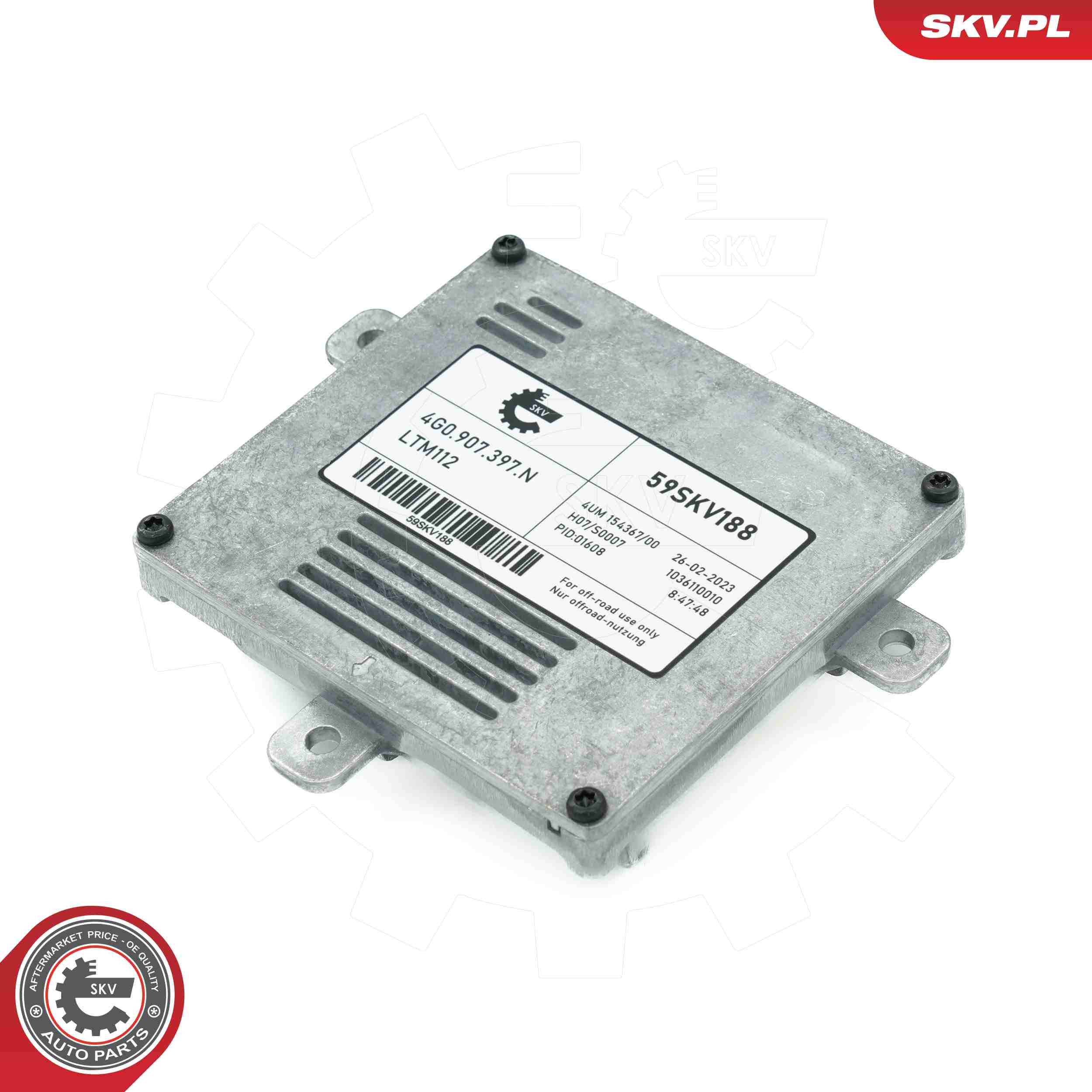 ESEN SKV Styreenhed, belysning 59skv188 foran for VW