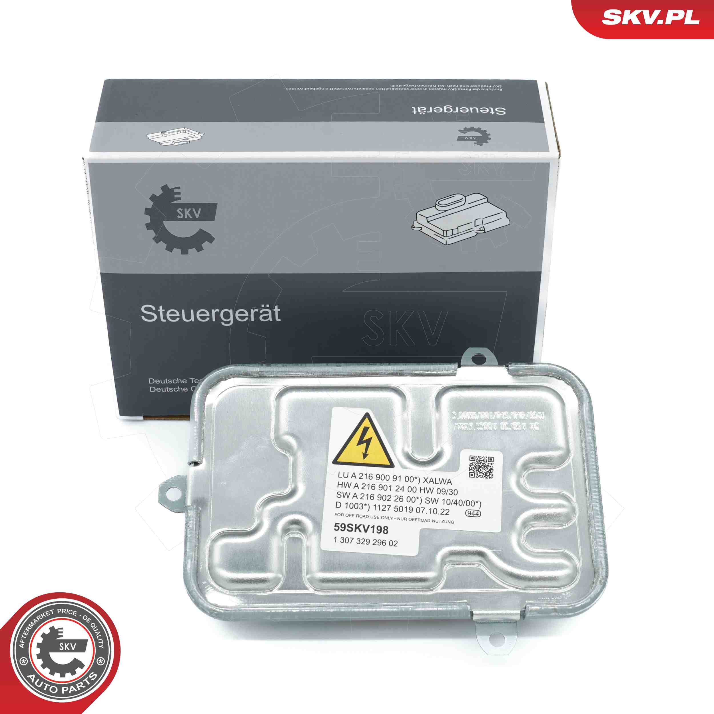 ESEN SKV Styreenhed, belysning 59skv198 venstre for SMART MERCEDES-BENZ