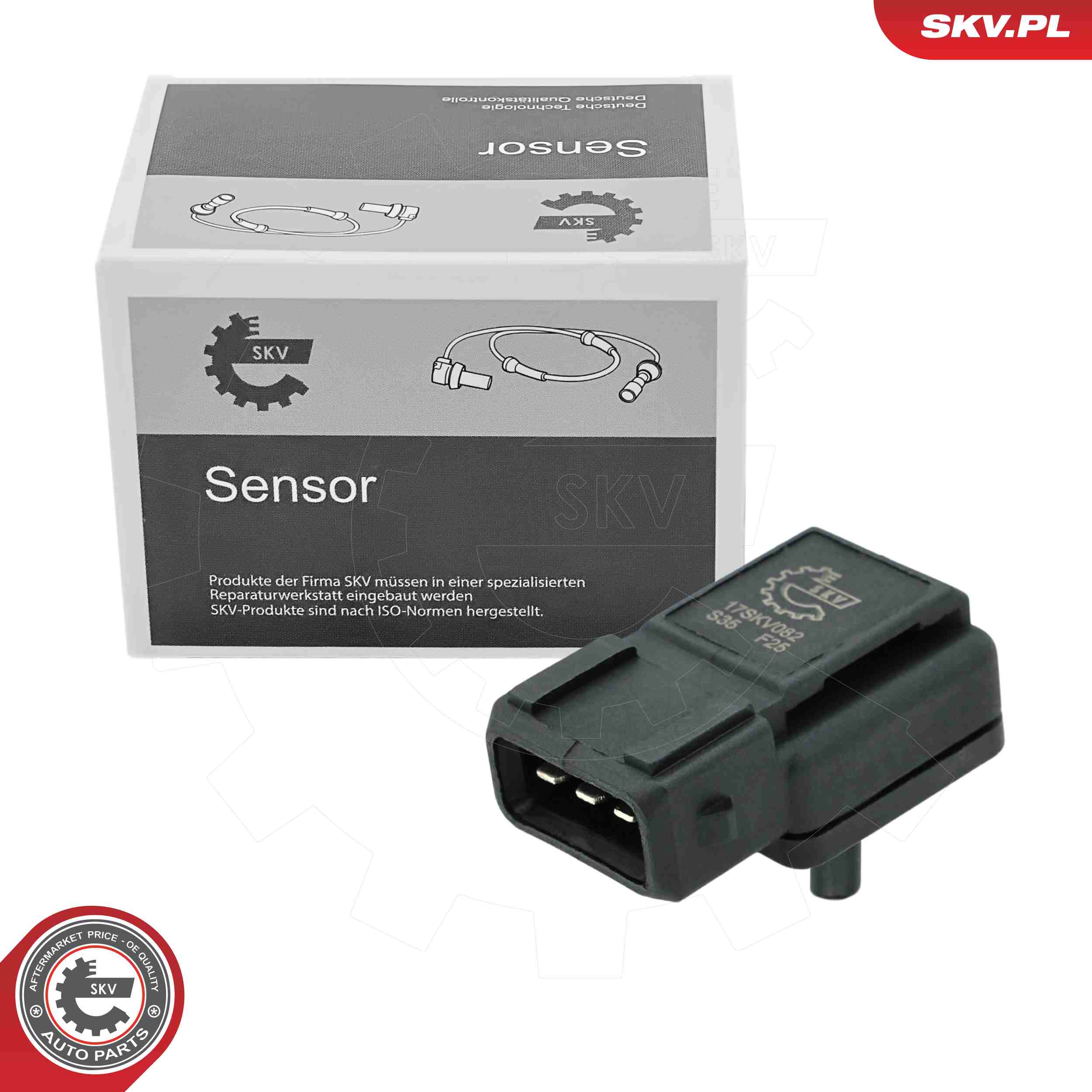 ESEN SKV Sensor, sugerørstryk 17skv082 for VOLVO