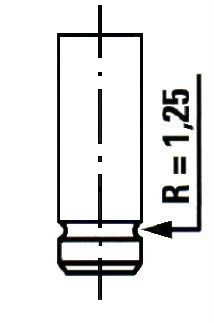 ET ENGINETEAM Indsugningsventil vi0009 for RENAULT