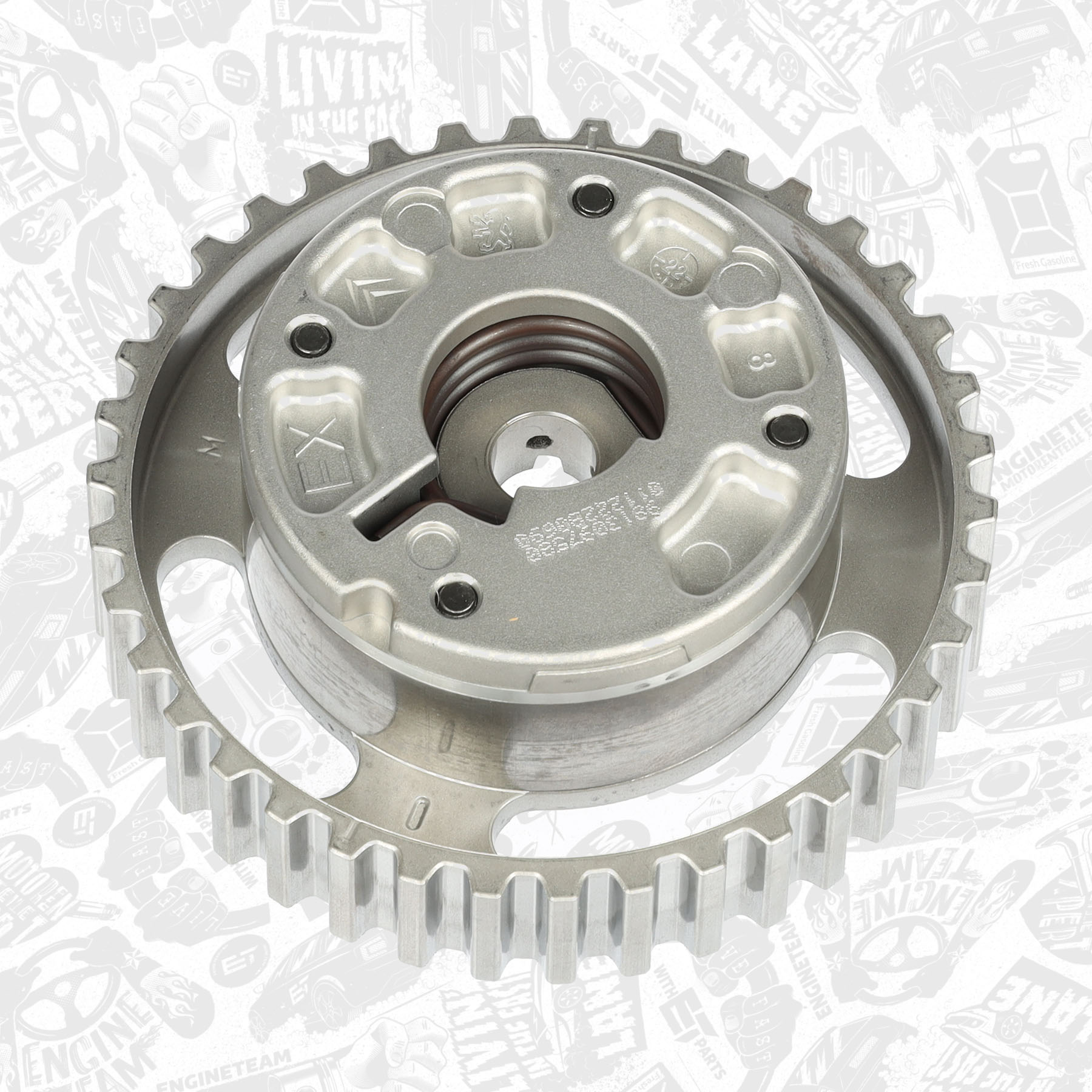 ET ENGINETEAM Tandhjul, knastaksel rg0026 Udstødningsside for CITROËN/PEUGEOT
